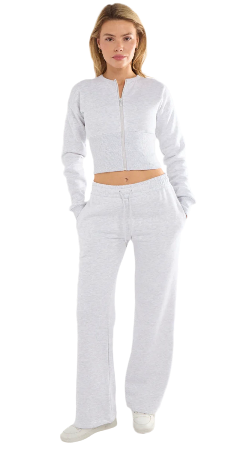 Ariana Compress Zip up Waist Corset Tracksuit