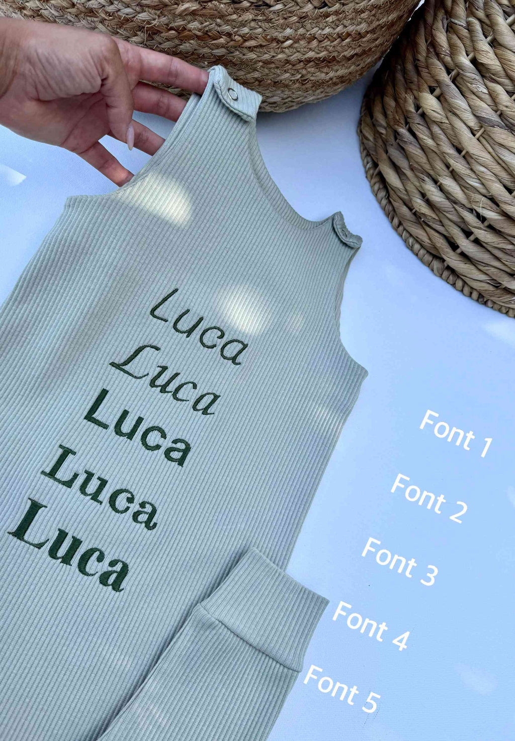 Animal Theme Personalised Dungarees