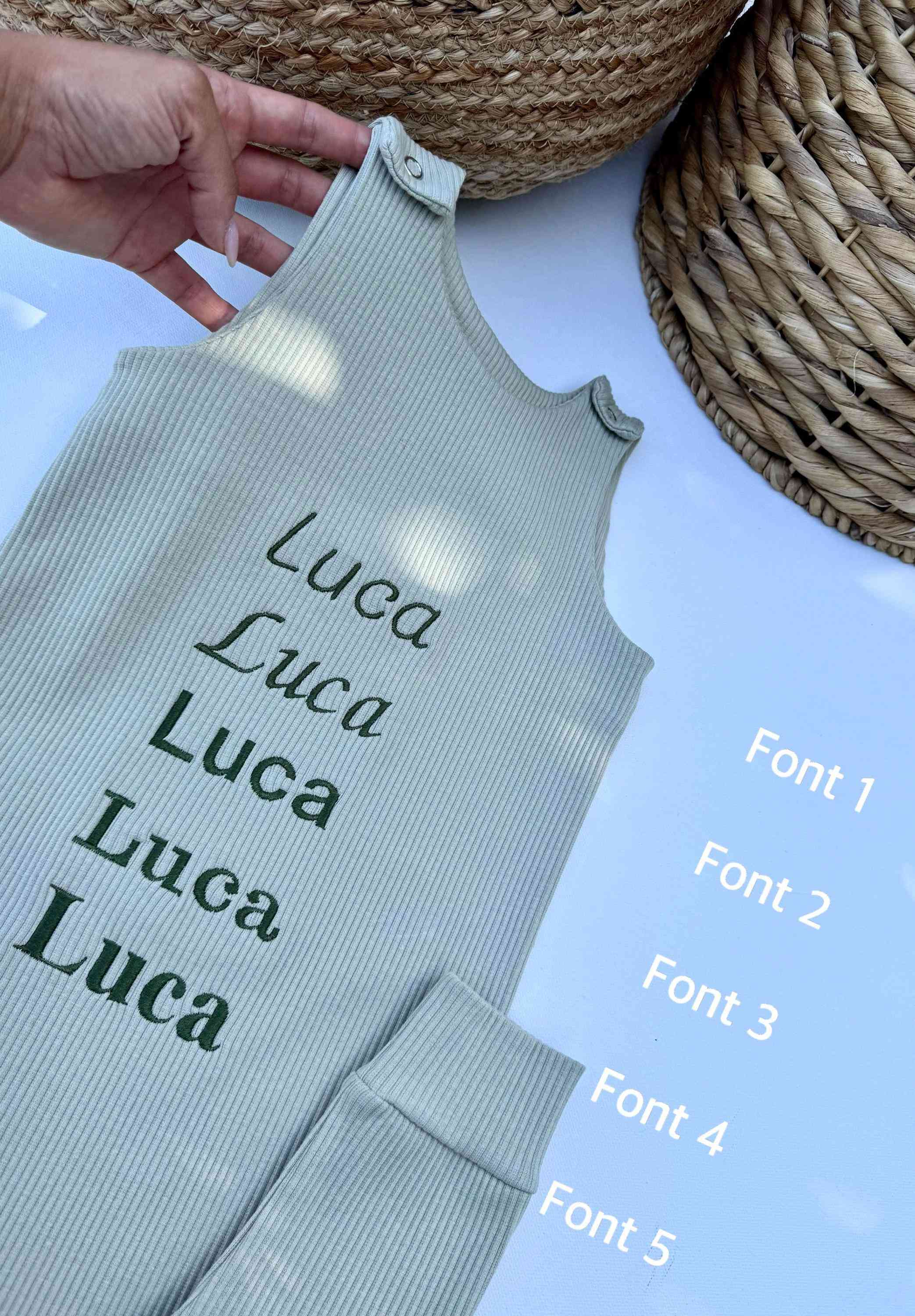 Animal Theme Personalised Dungarees