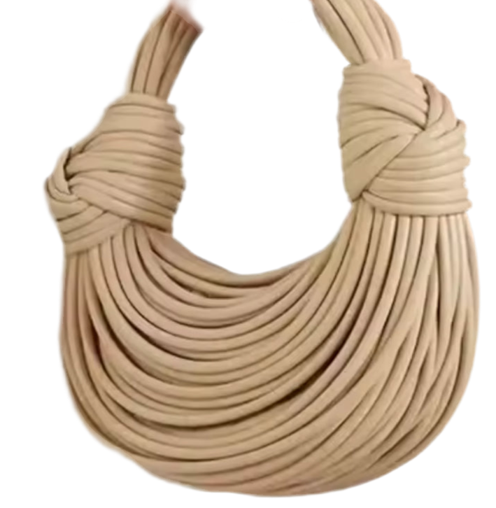 Rosie Luxe Twist Detail Summer Holiday Bag