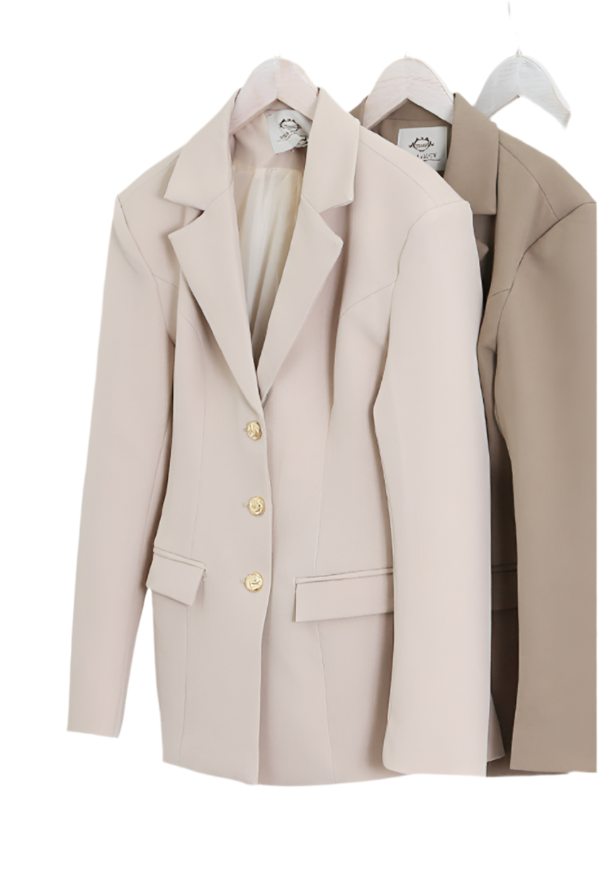 India Tailored Fitted Blazer