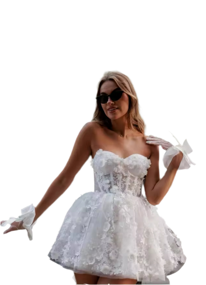 BTR Bridal - Helena Customised Ivory Lace Dress