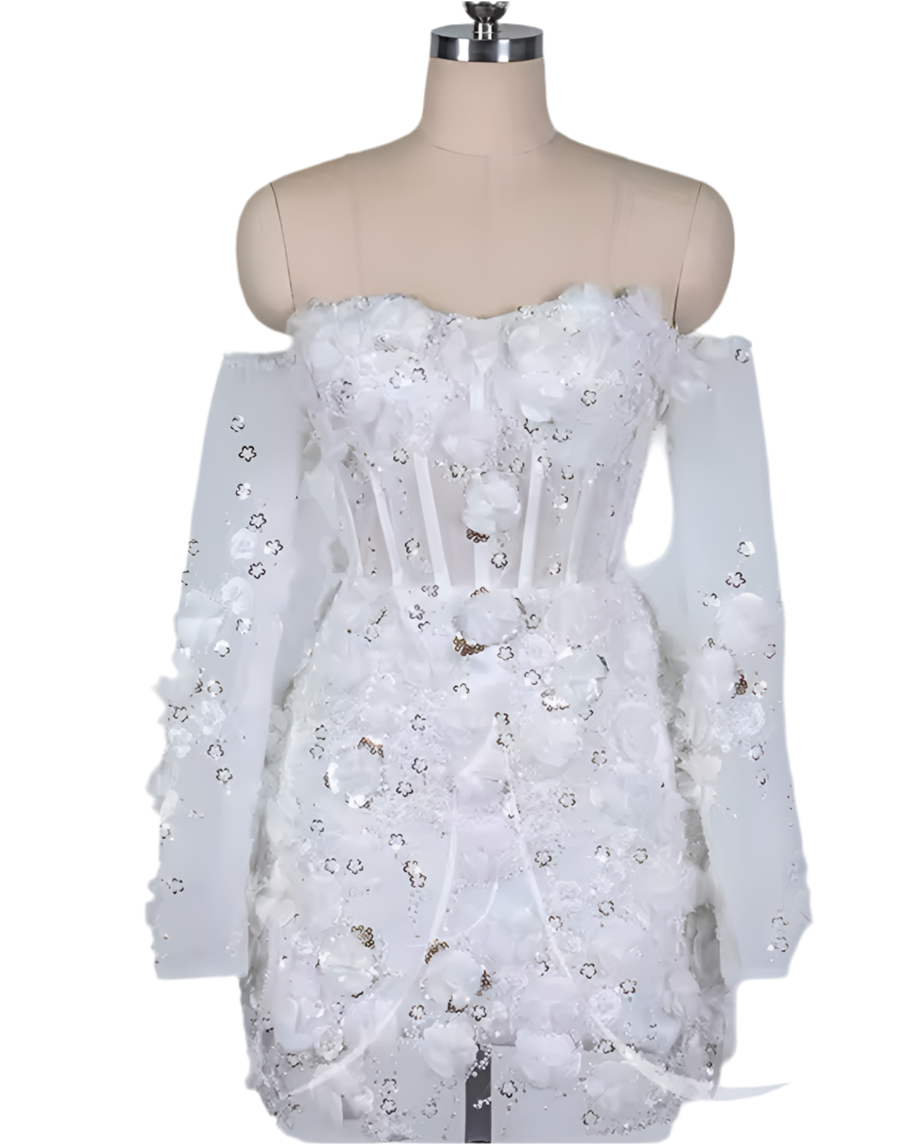 BTR Bridal - Tiffany Customised Ivory Lace Dress