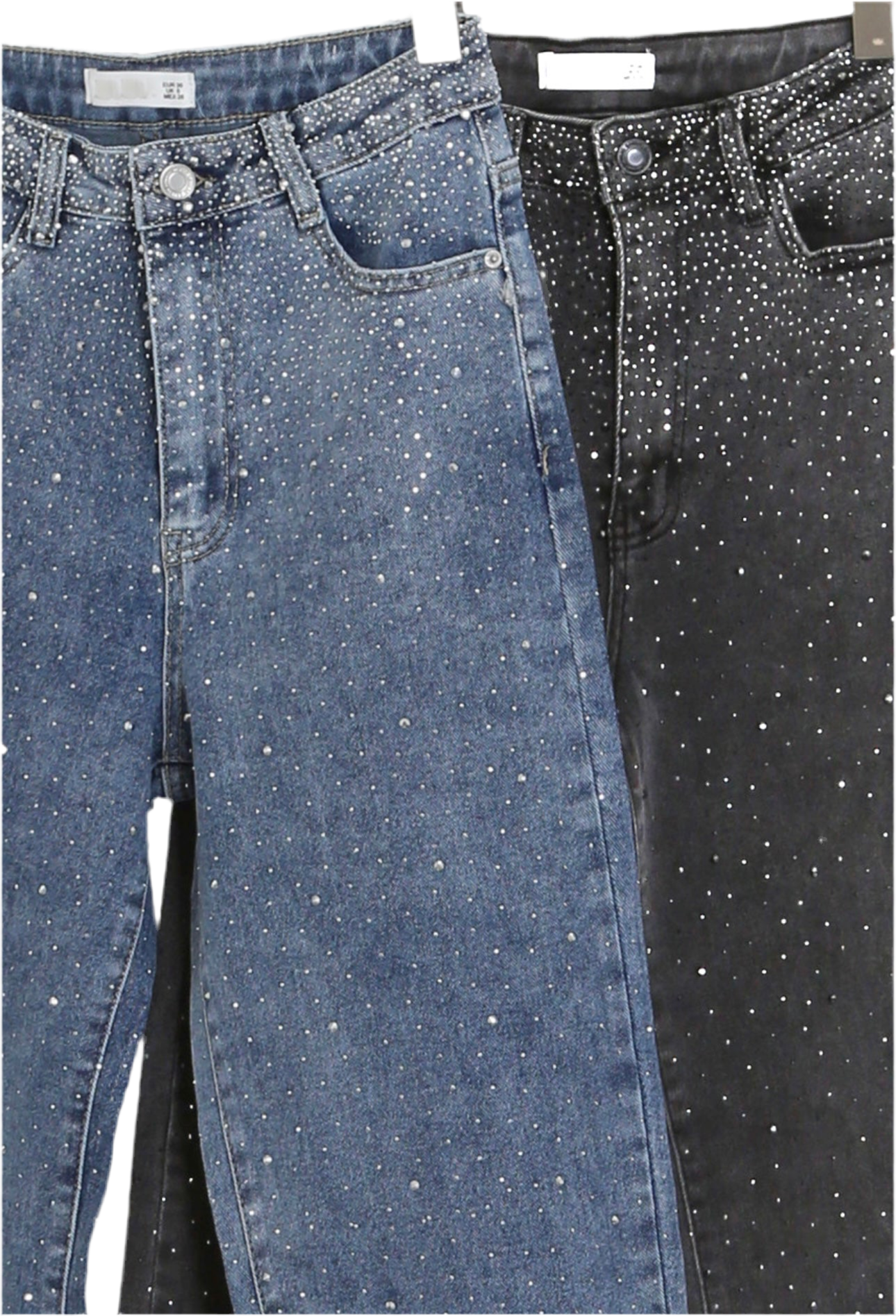 Embellished Straight Leg Jeans