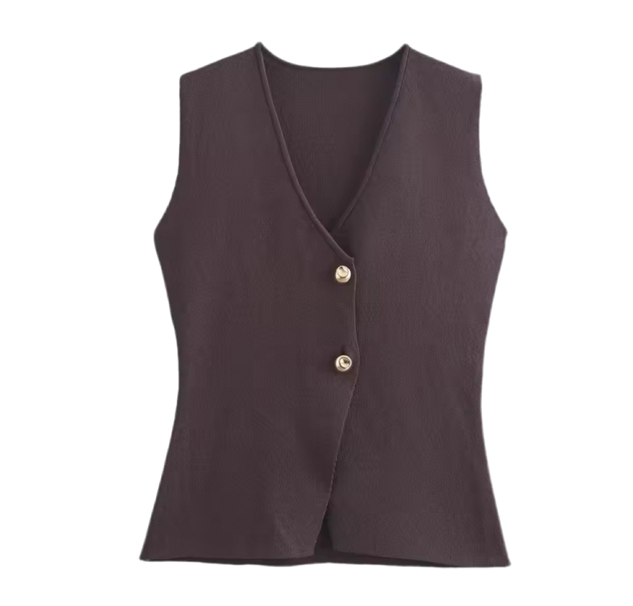 Ruth Thin knitted Waistcoat Top