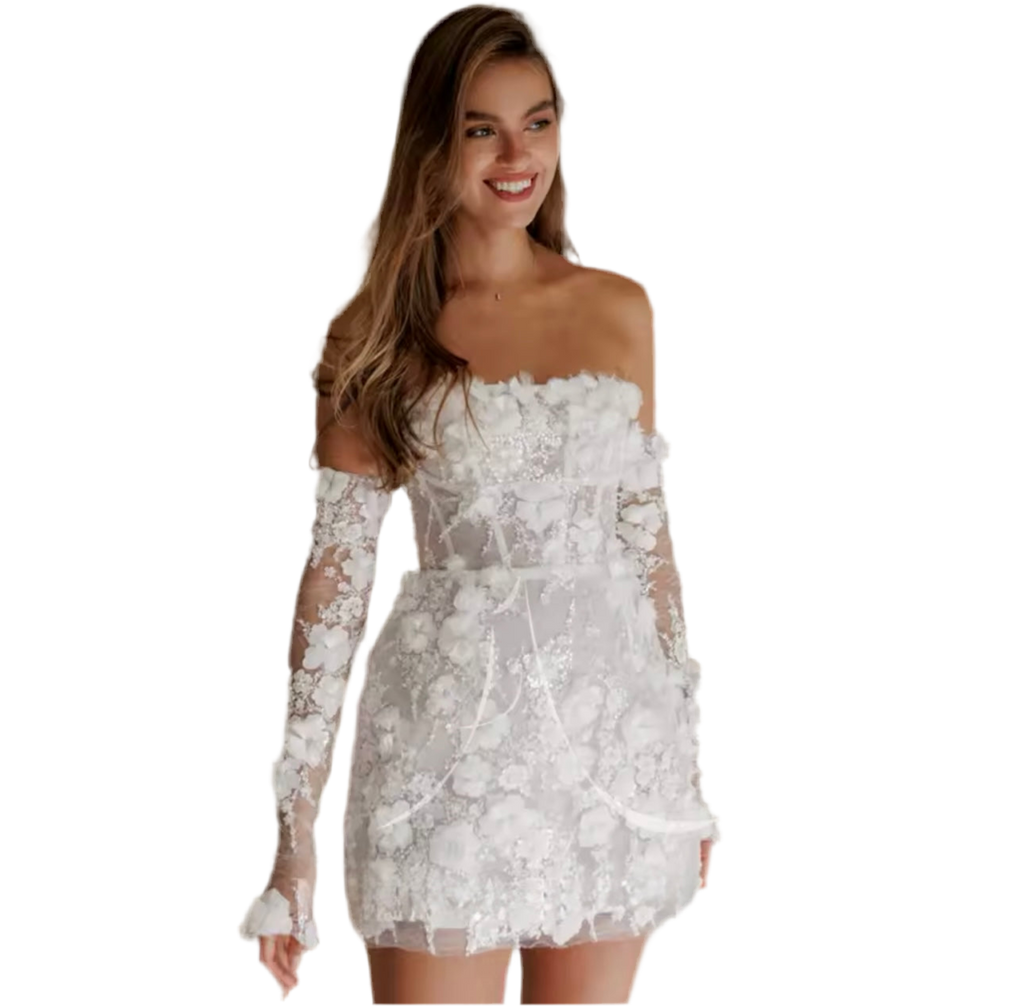 BTR Bridal - Tiffany Customised Ivory Lace Dress