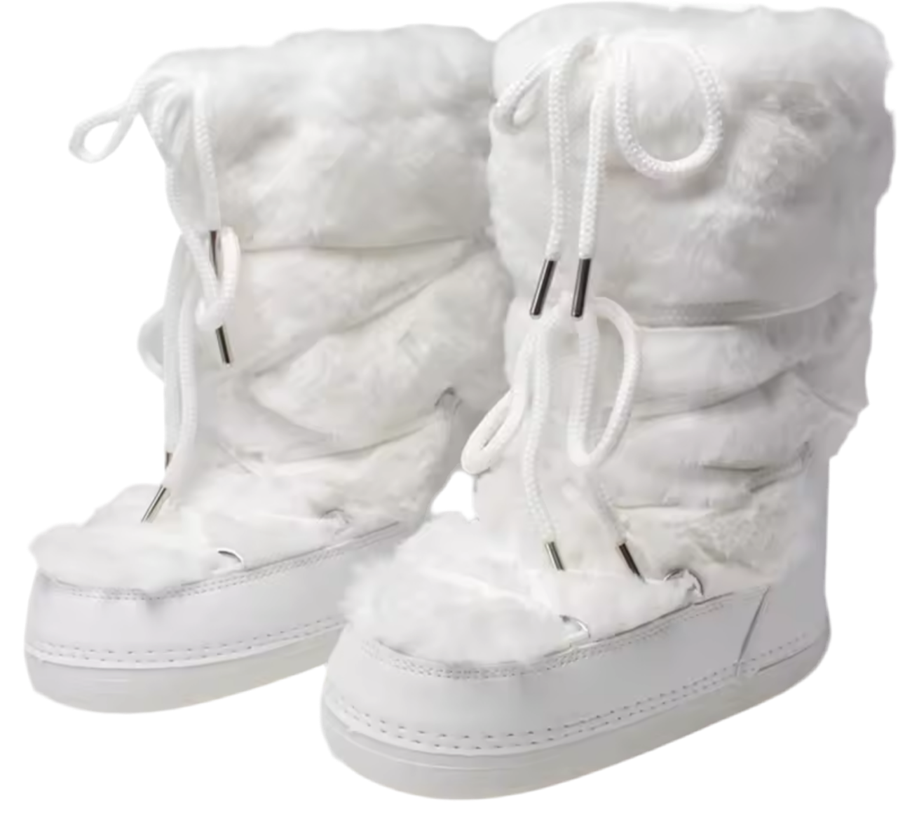 Apres Ski Faux Fur Padded Snow Boots