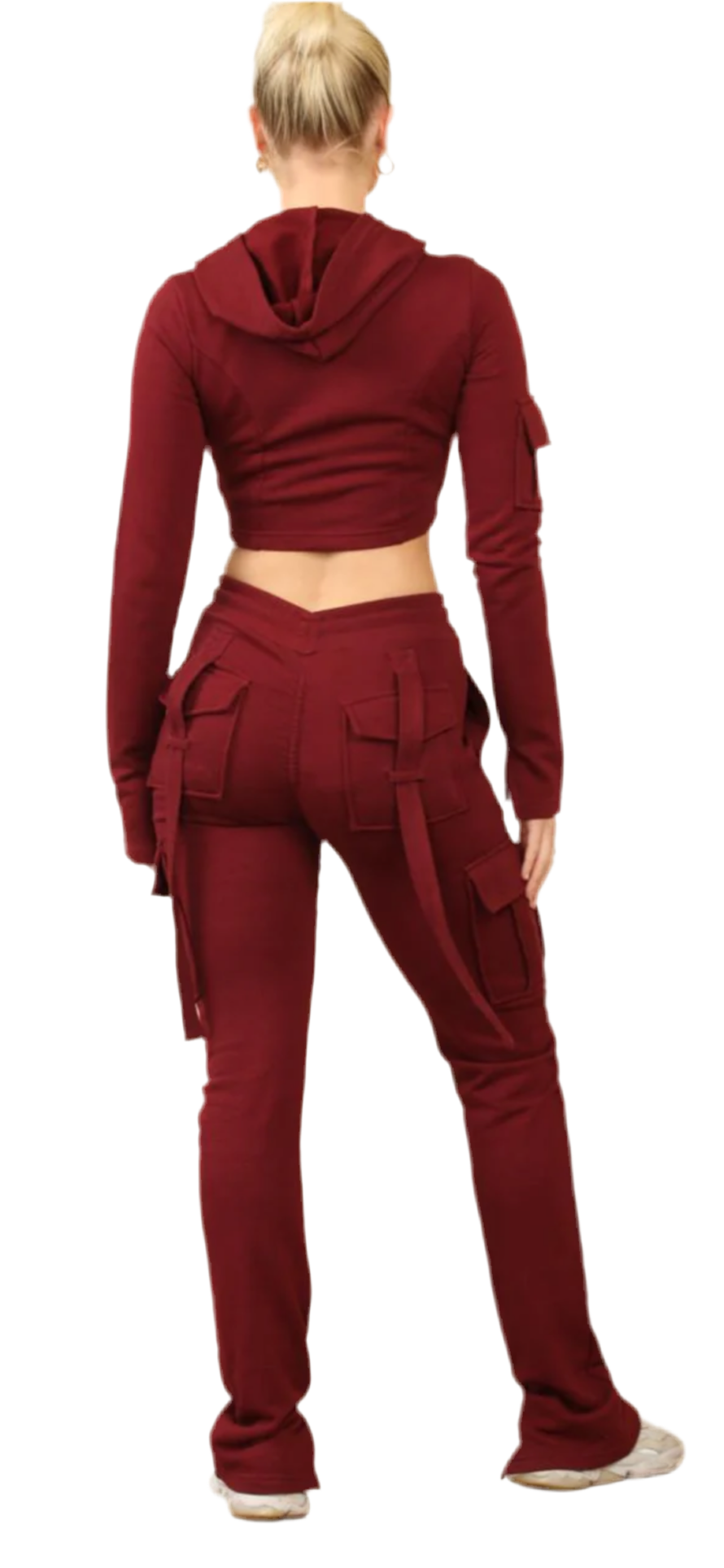 Bella Fitted Cargo Tracksuit Set