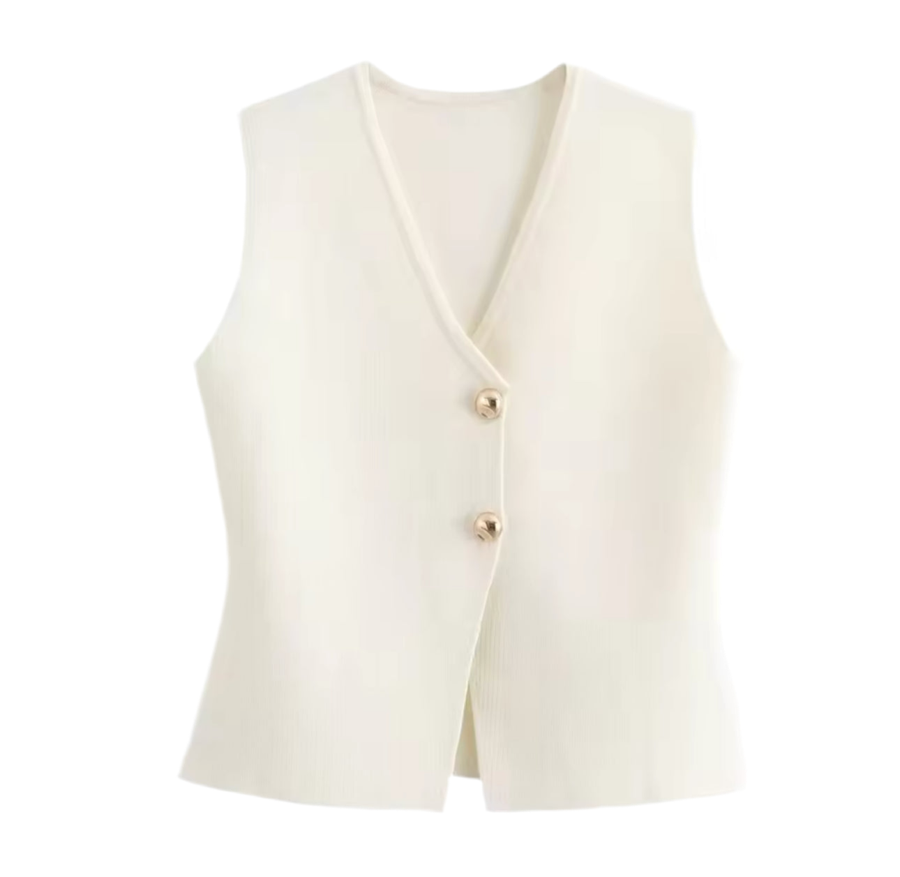 Ruth Thin knitted Waistcoat Top