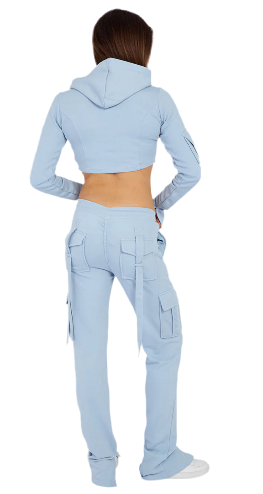 Bella Fitted Cargo Tracksuit Set