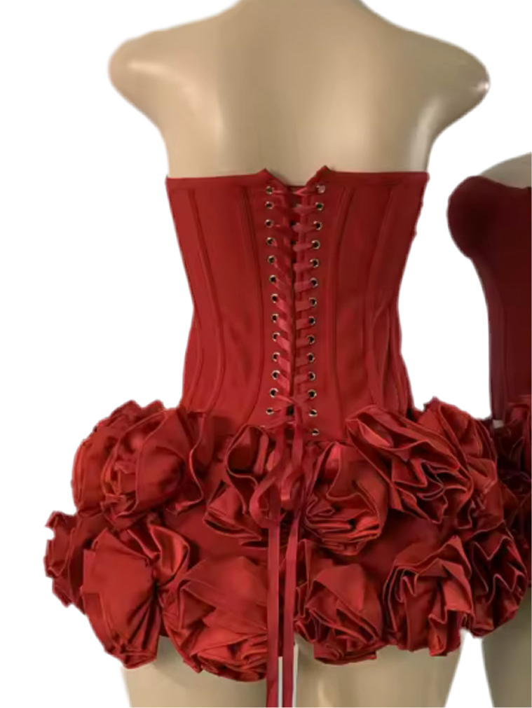 Liberty Rose Coord Set - Red