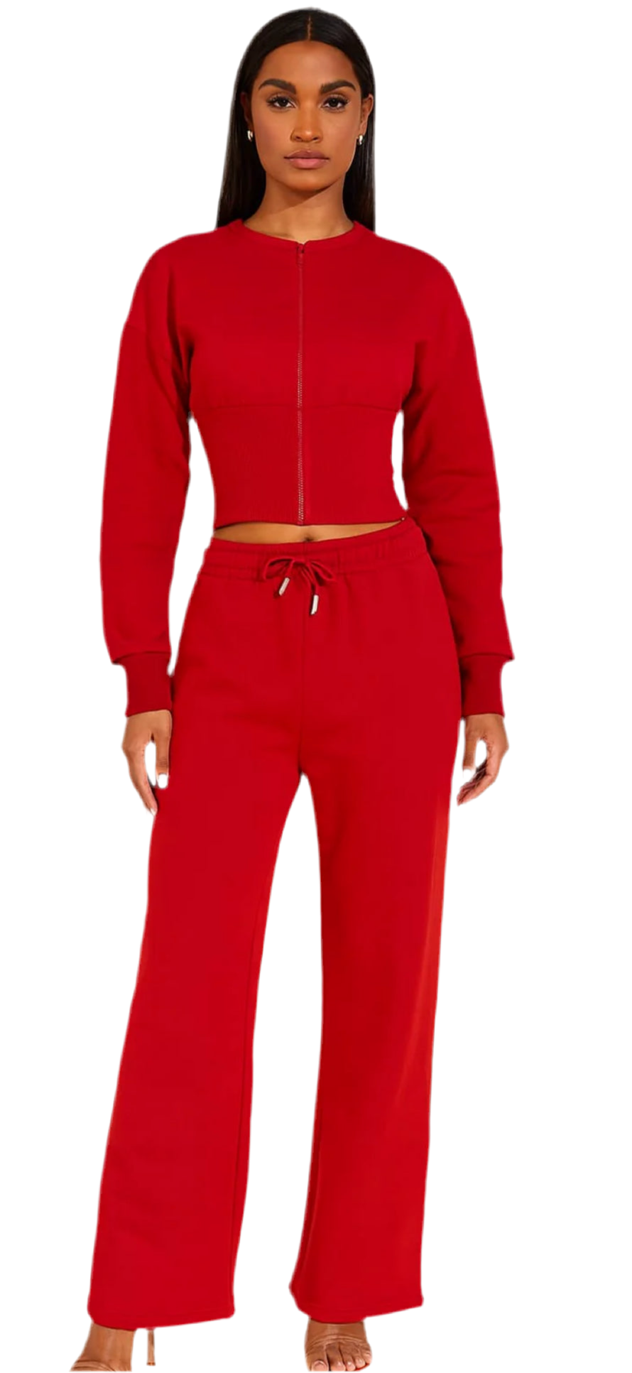 Ari Compress Zip up Waist Corset Tracksuit (Various)