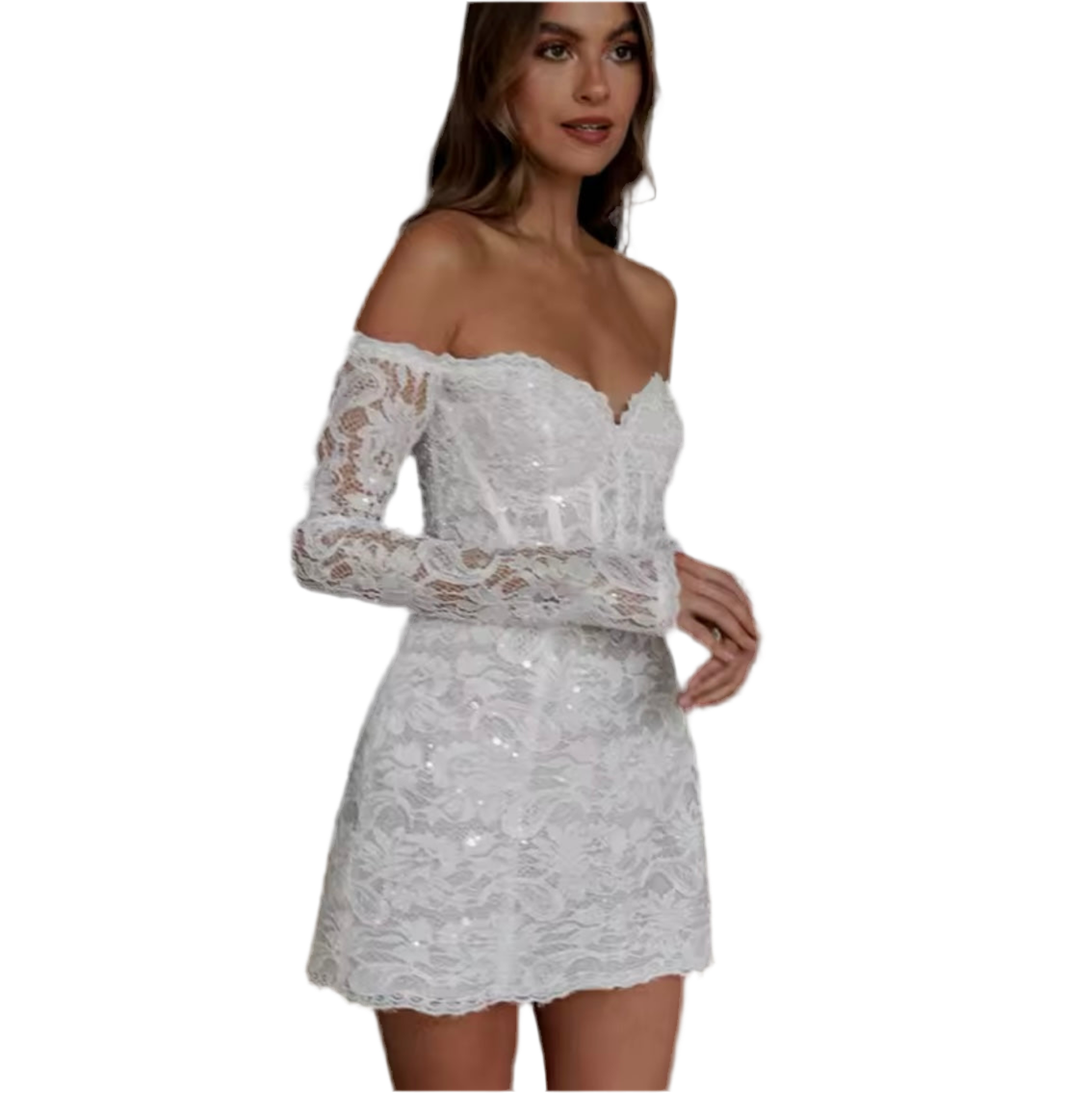 BTR Bridal - Emilè Customised Ivory Lace Dress