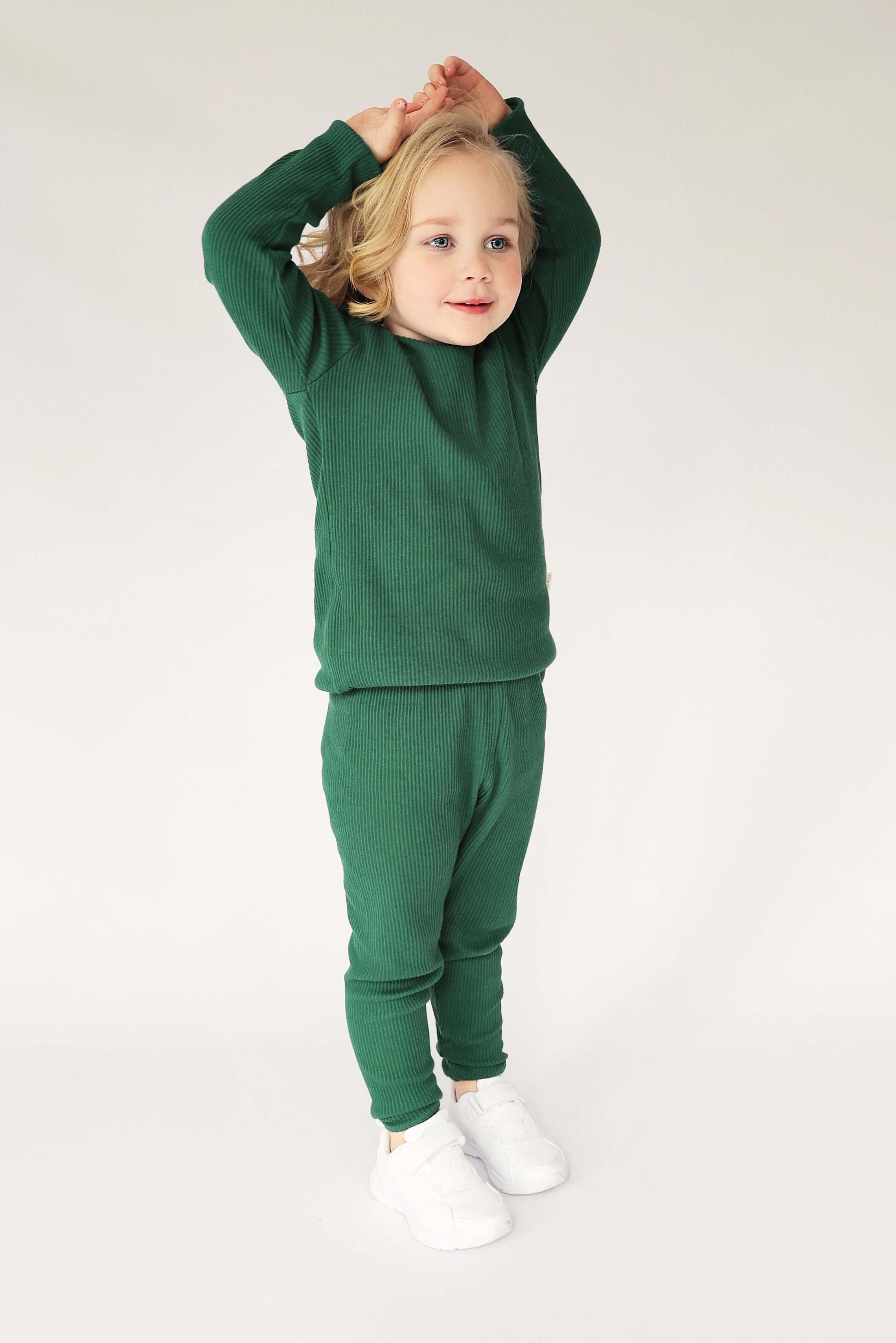 Forest Green Lounge Set - Children's
