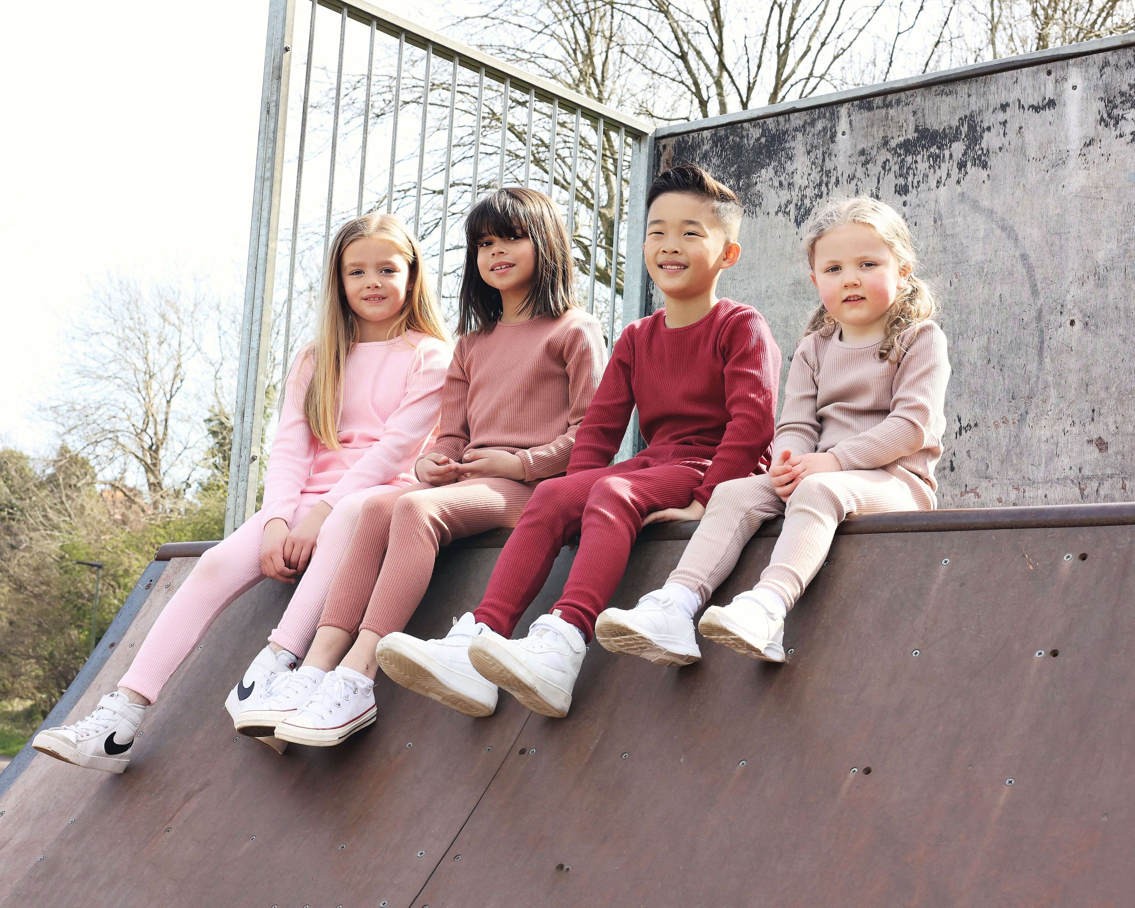 Velvet Mocha Lounge Set - Children's