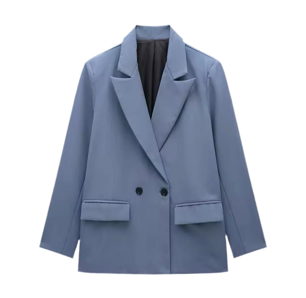 Saffron Double Breasted Blazer Jacket