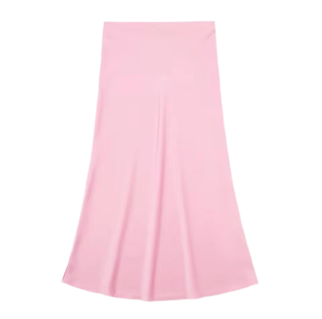 Savannah Maxi Ankle Length Satin Skirt