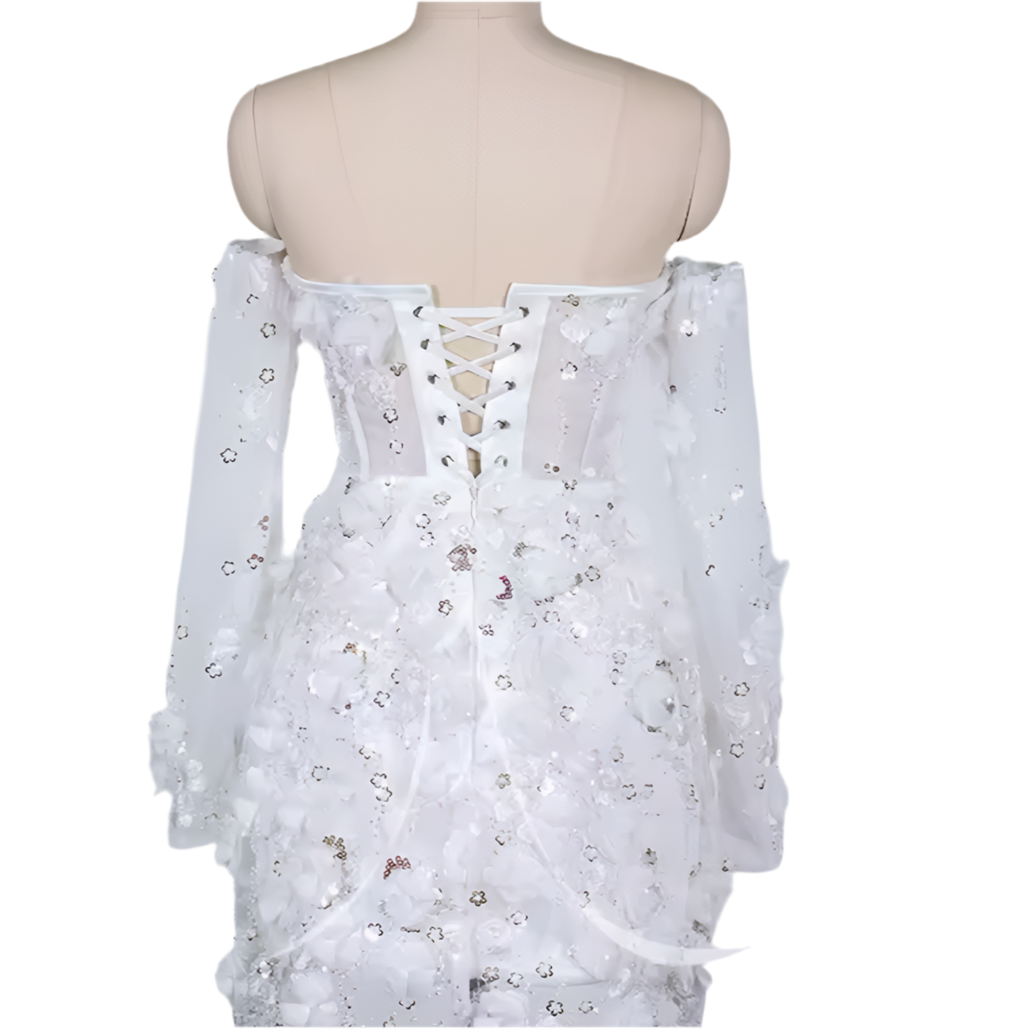 BTR Bridal - Tiffany Customised Ivory Lace Dress