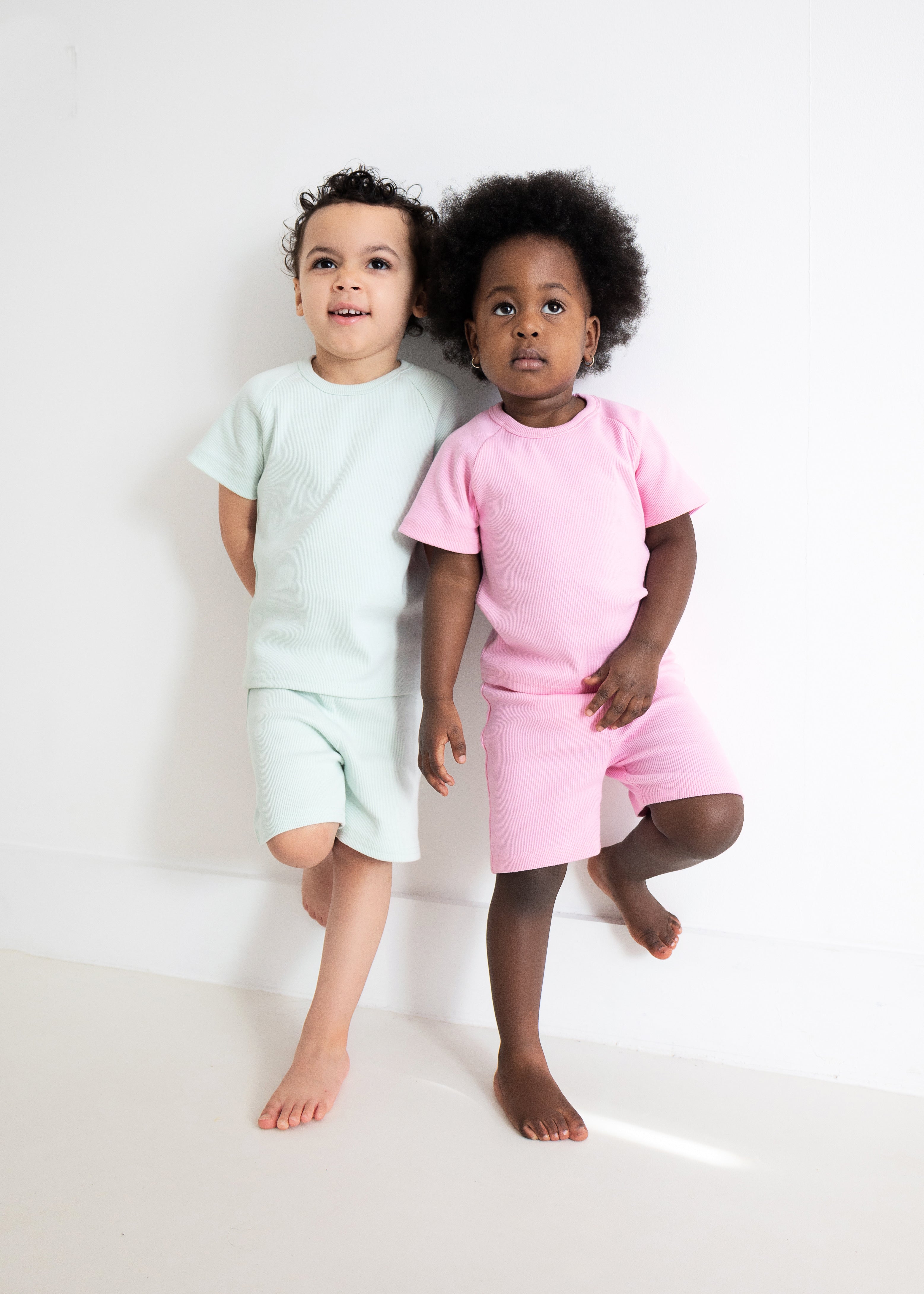 Pink Ballerina Short Lounge Set - Children's
