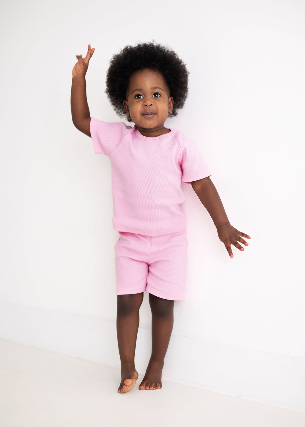 Pink Ballerina Short Lounge Set - Children's