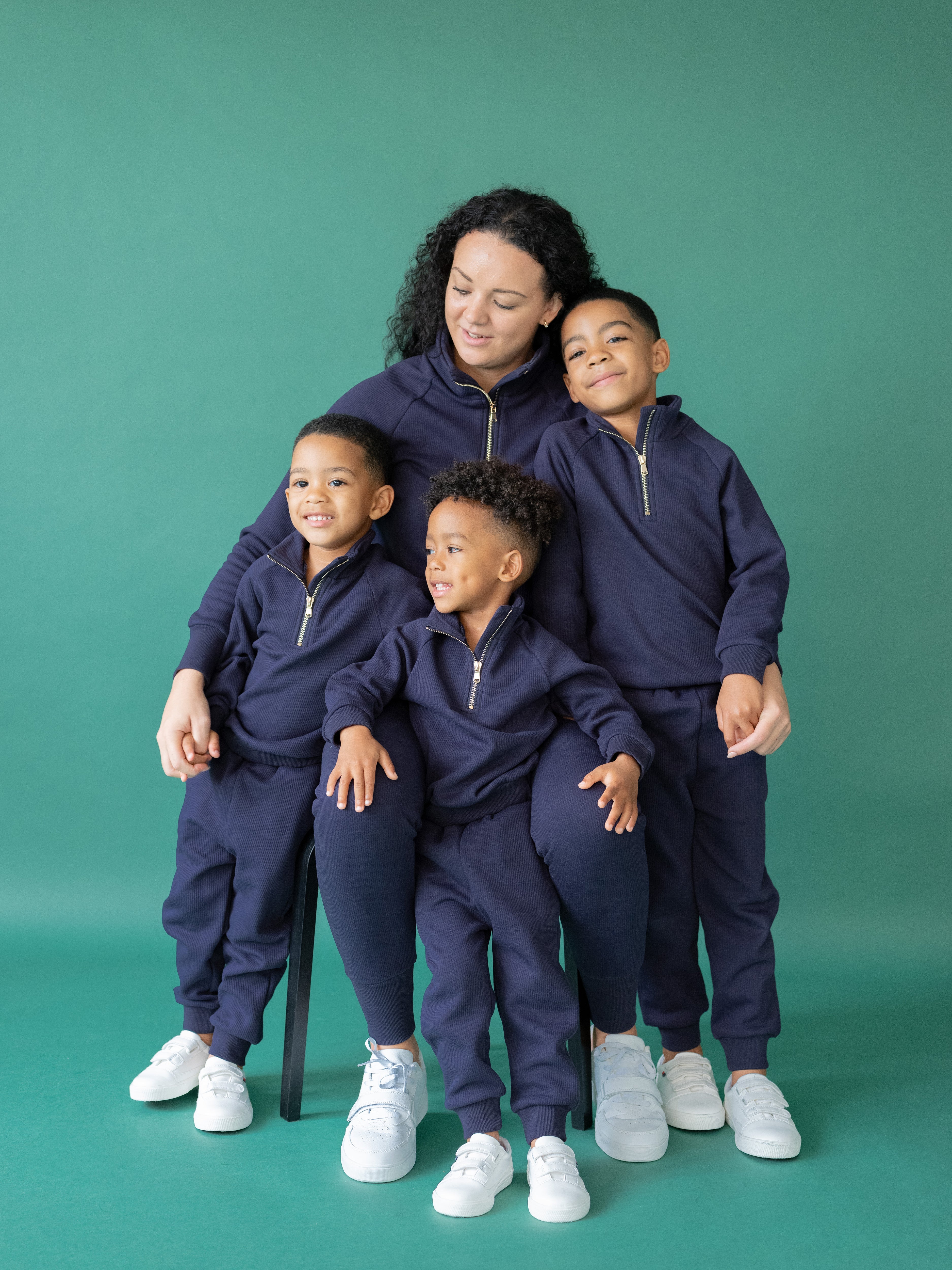 Space Children's Thick Ribbed Tracksuit