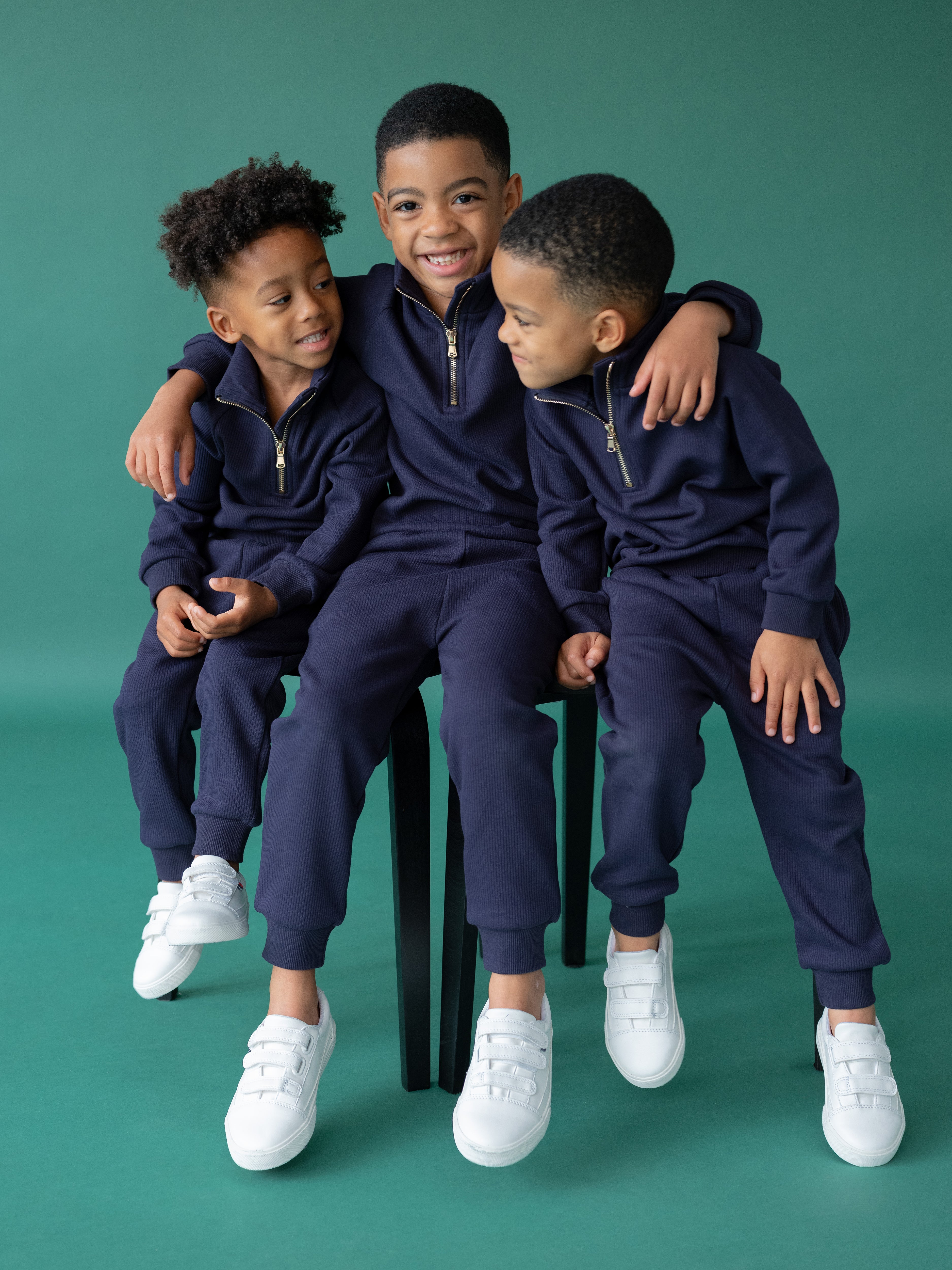 Space Children's Thick Ribbed Tracksuit