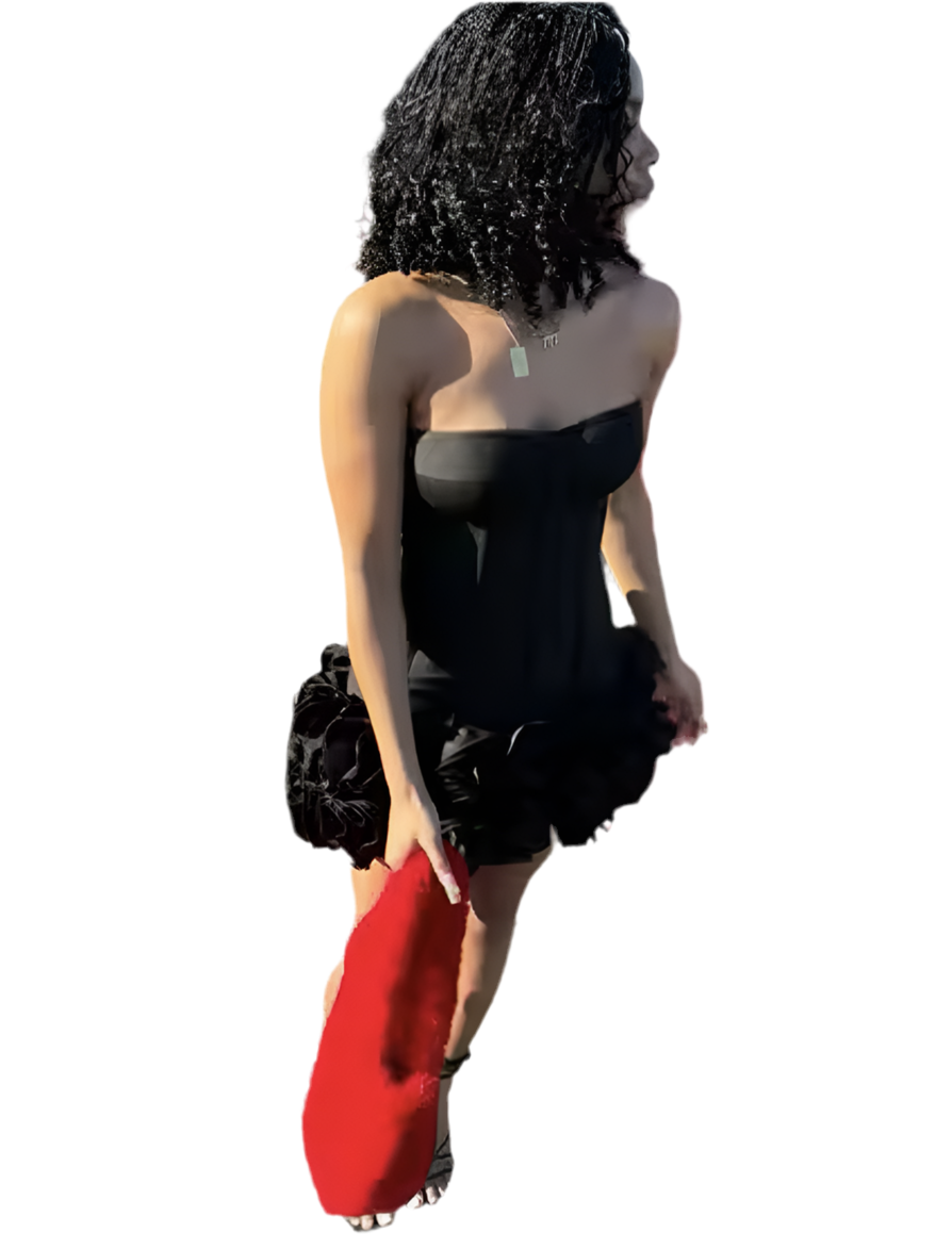 Liberty Rose Dress - Black