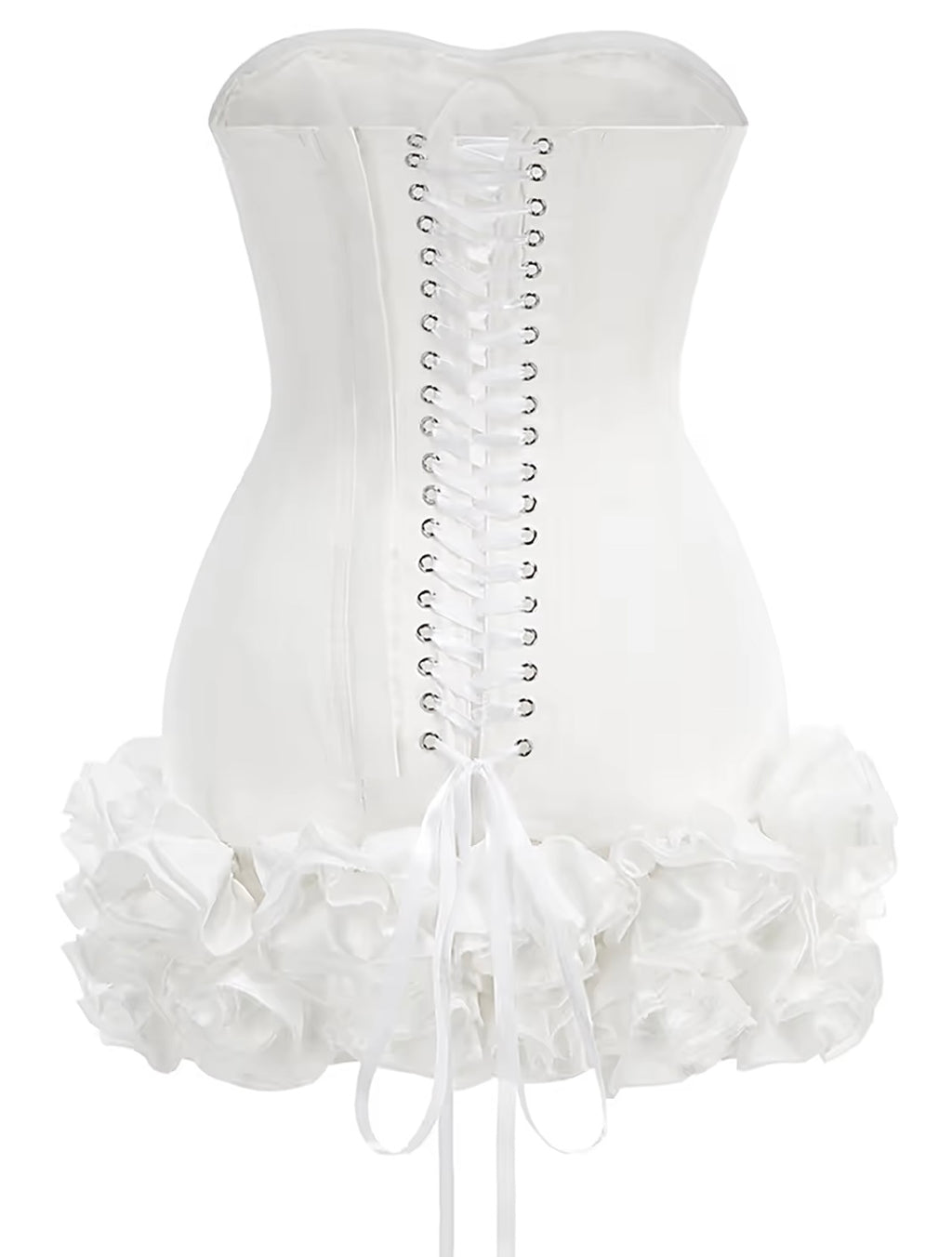 Liberty Rose Dress - White