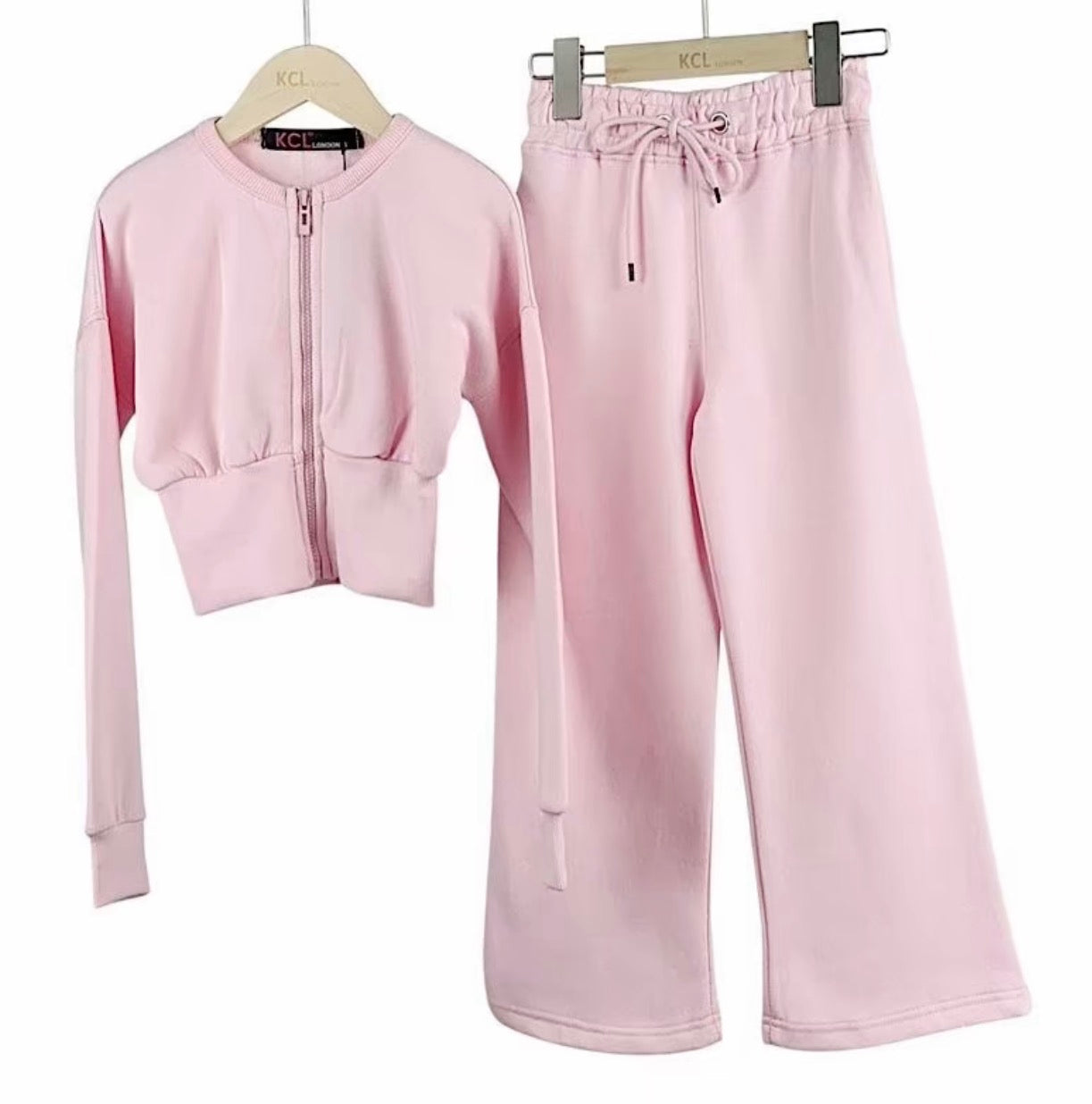 Girls Ari Compress Zip up Waist Corset Tracksuit