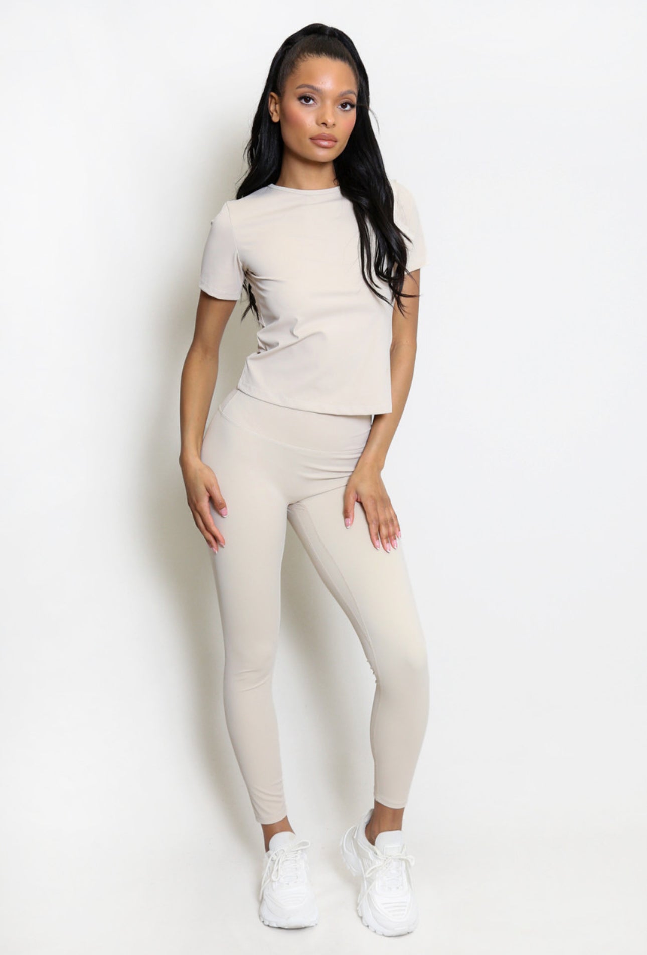 BTR Energy Fitted Top & Leggings Sports Gym Set
