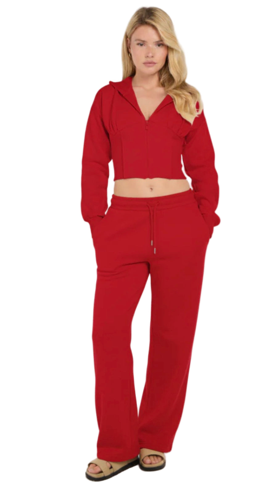 Ari Winter Fleece Zip up Compress Tracksuit