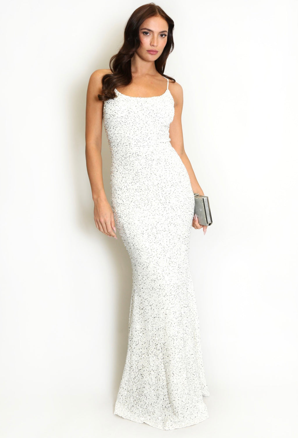 Lily Strappy Sequin Maxi Dress
