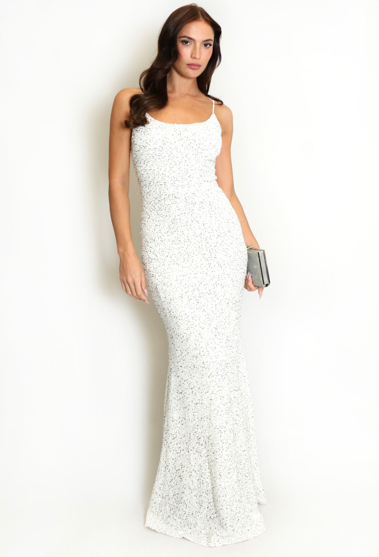 Lily Strappy Sequin Maxi Dress