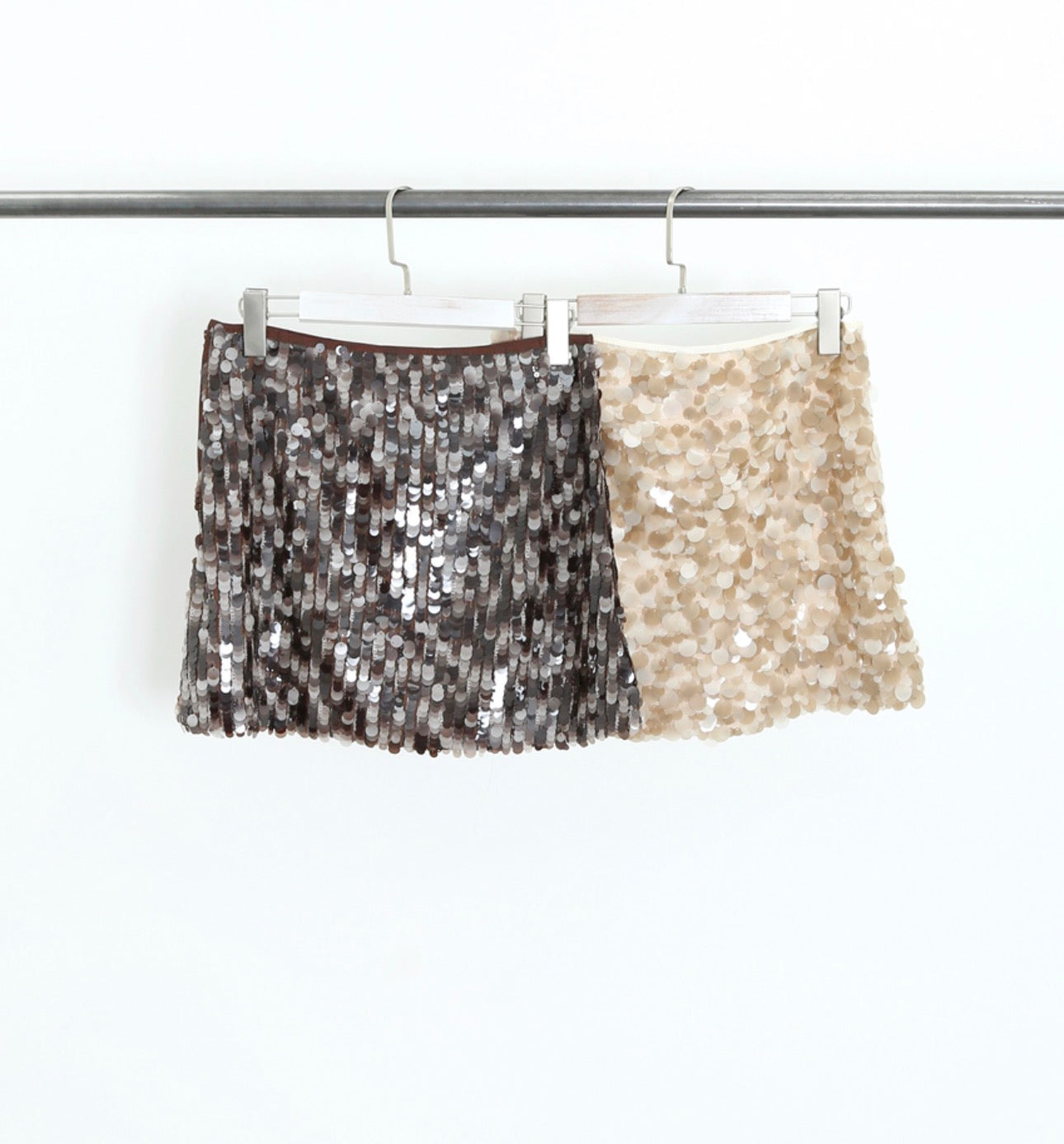 Georgia Sequin Mini Skirt