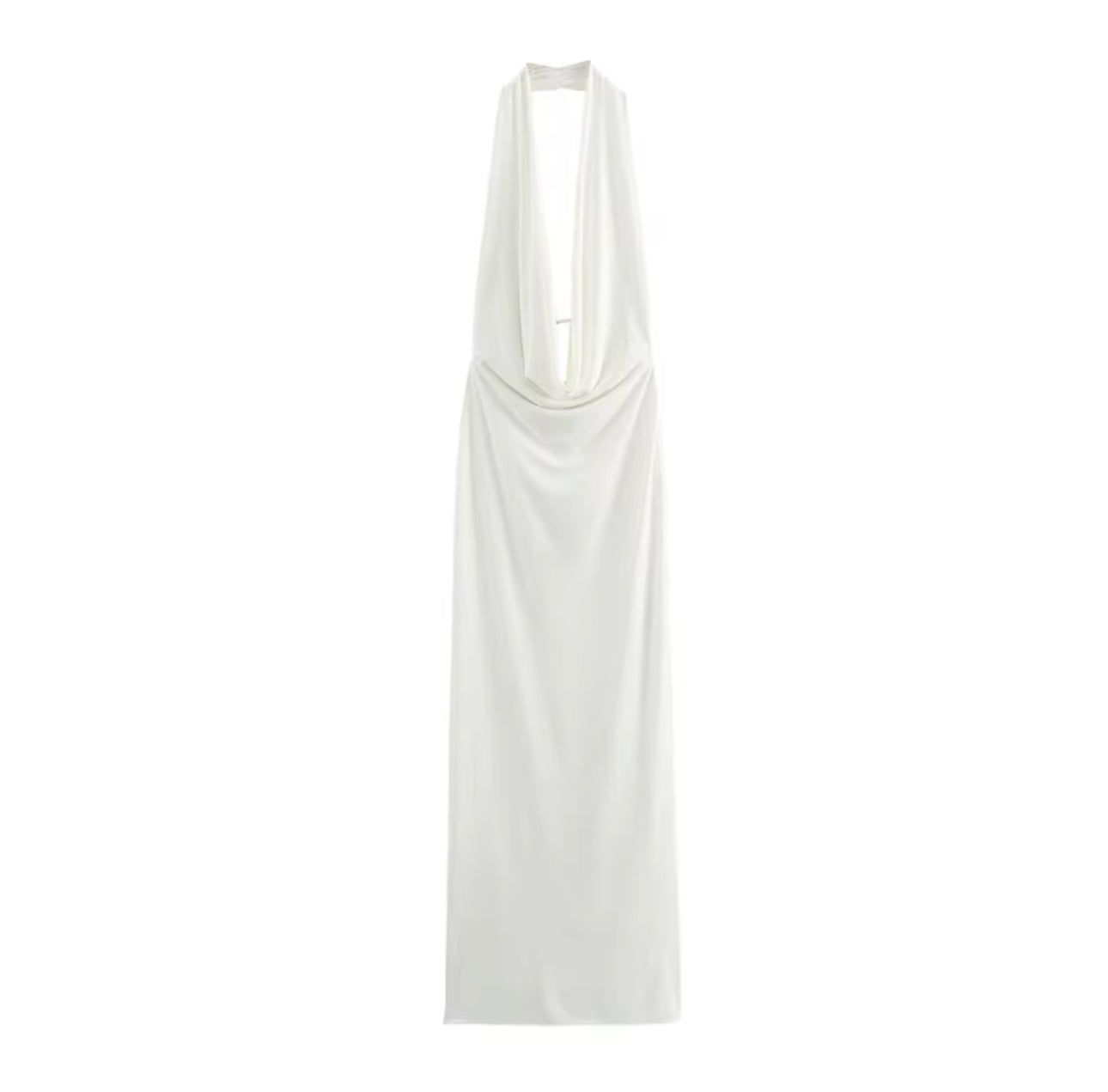 Gracie Halter Cowlneck Dress