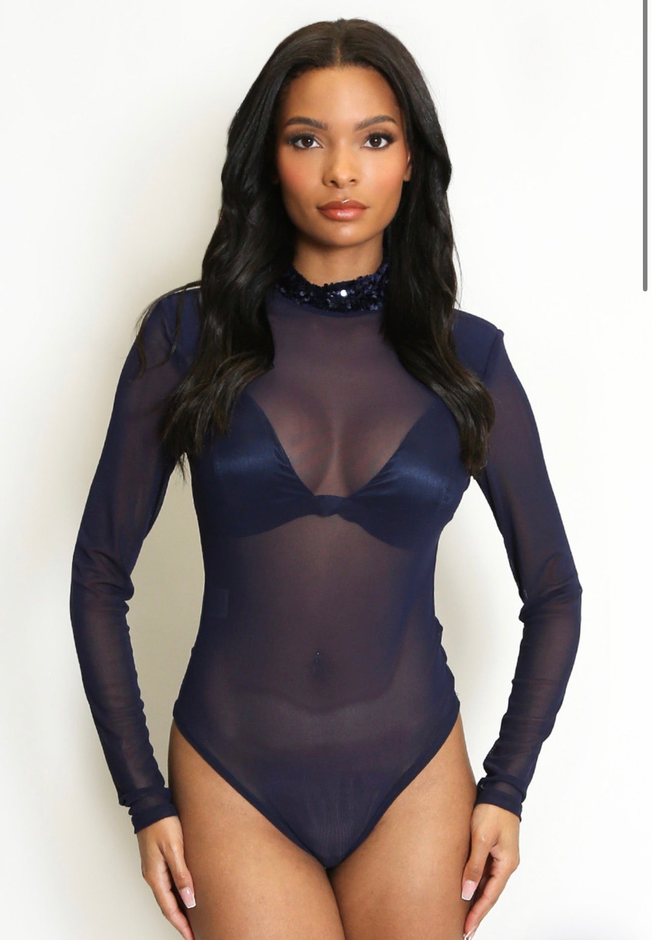 Aurora Sequin Mesh Bodysuit PREORDER 10/12