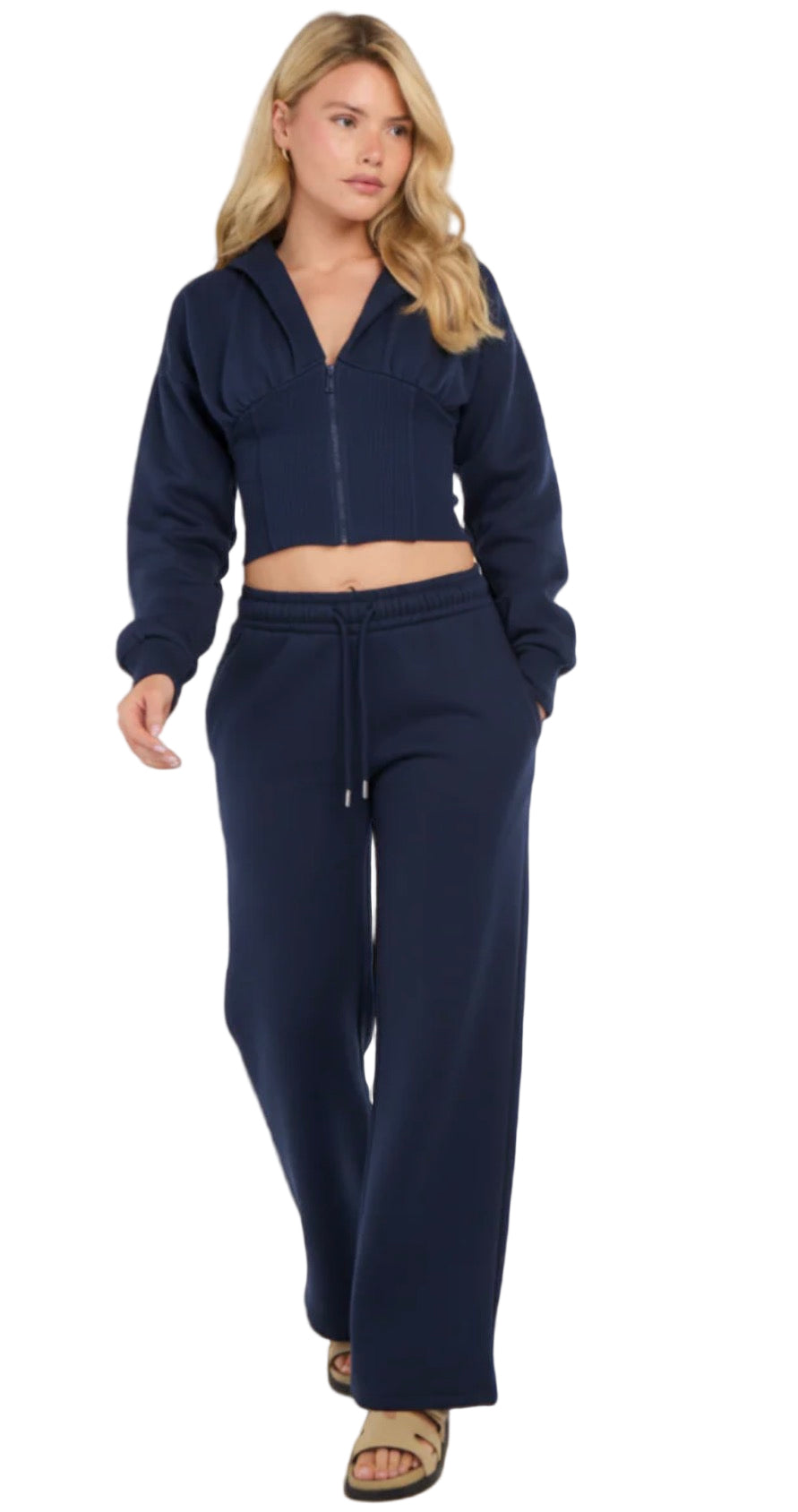 Ari Winter Fleece Zip up Compress Tracksuit