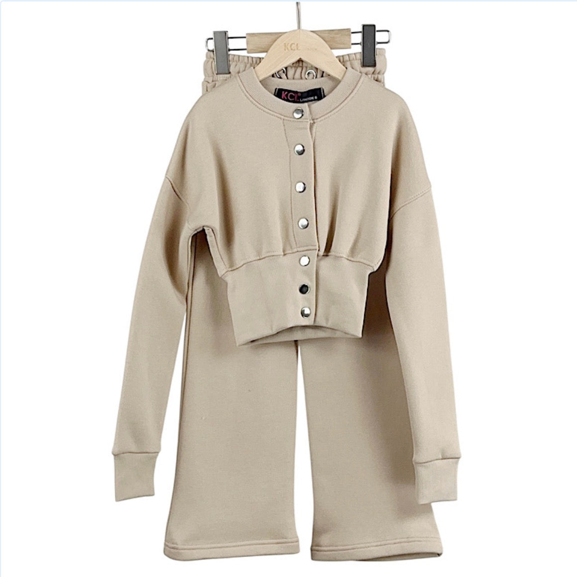 Girls Ari Button up Compress Waist Corset Tracksuit