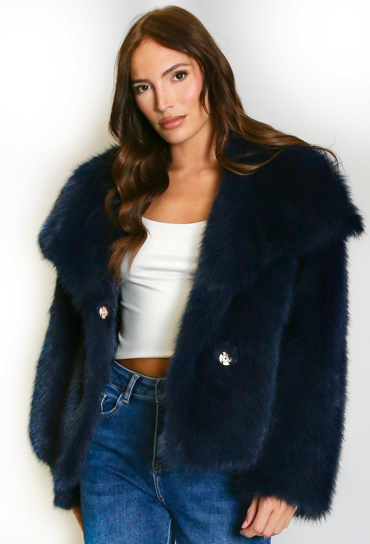 RiRi Faux Fur Winter Coat