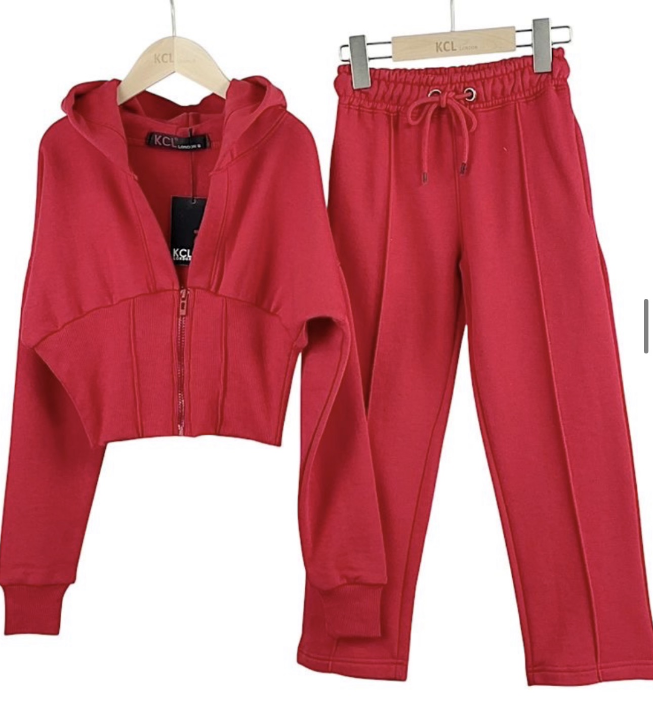 Girls Winter Fleece Zip up Compress Tracksuit