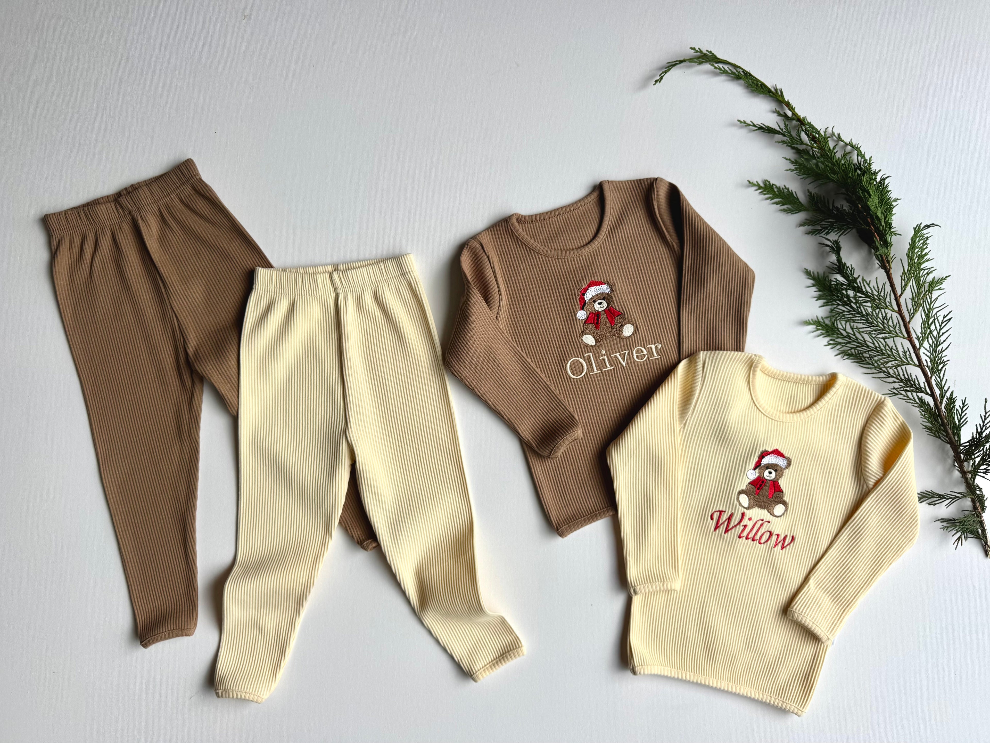 Christmas Festive Bear Lounge Set Adult
