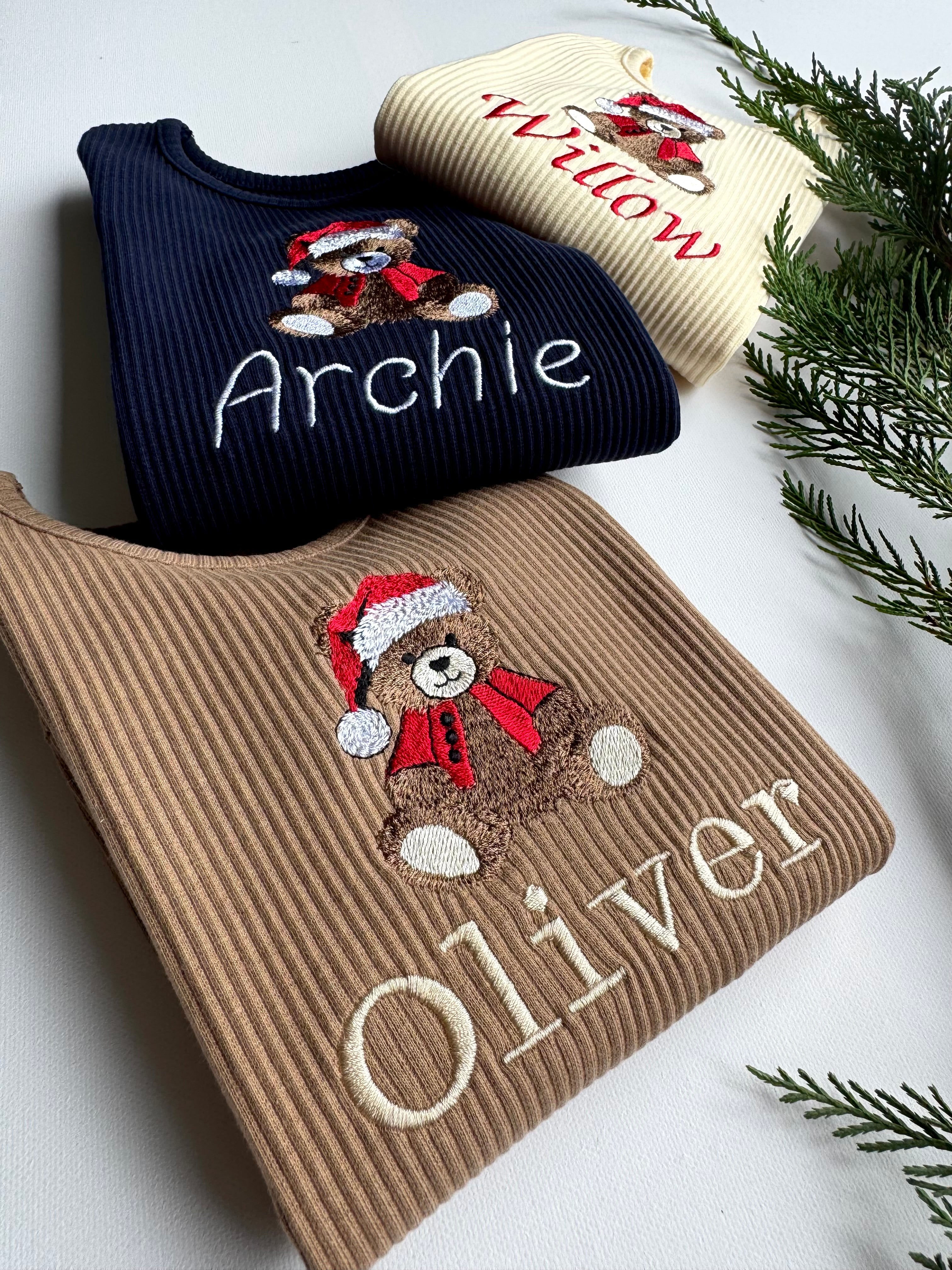 Christmas Festive Bear Lounge Set 4-8Y