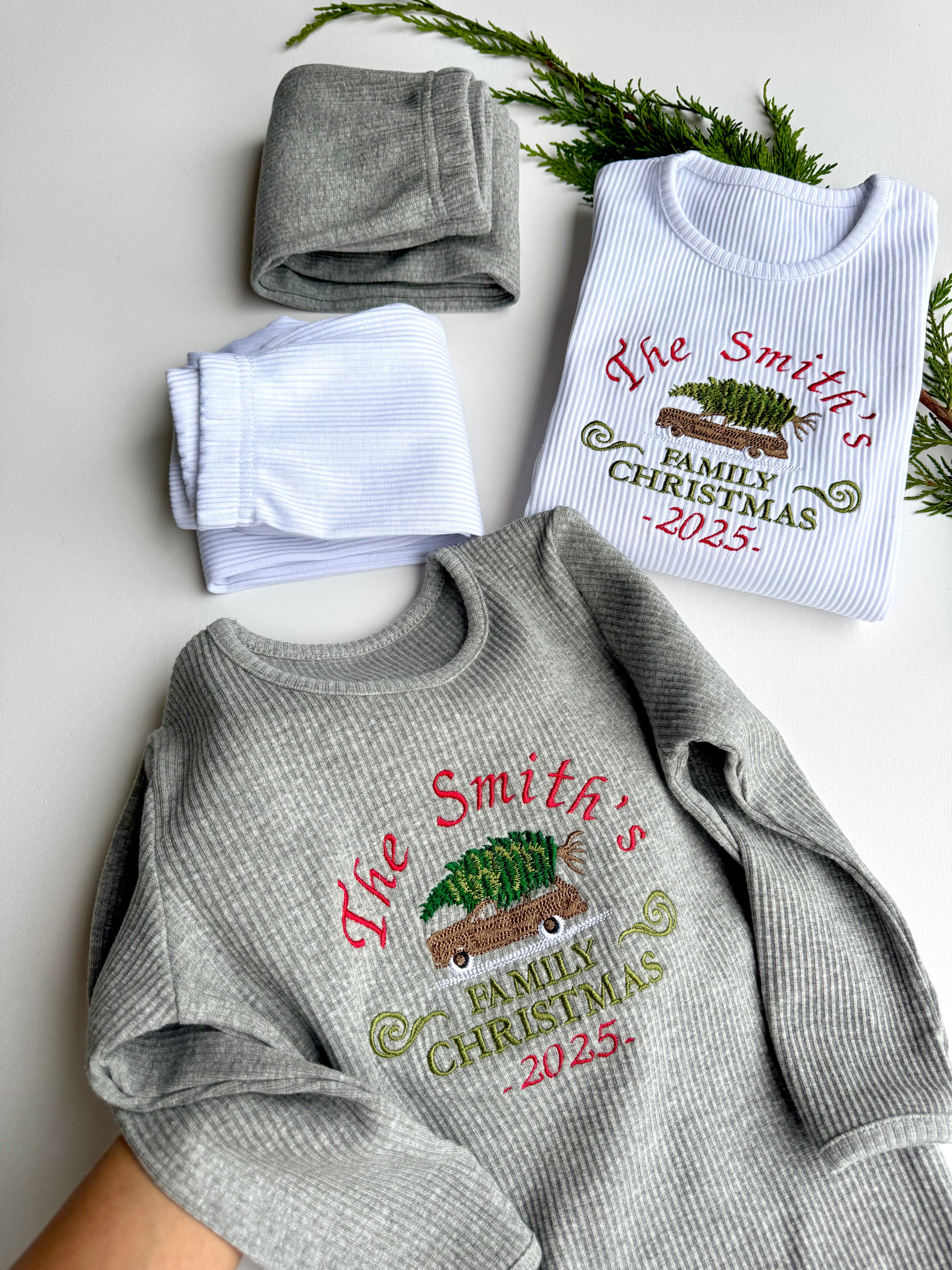 Christmas Tree Family Lounge Set 4-8Y