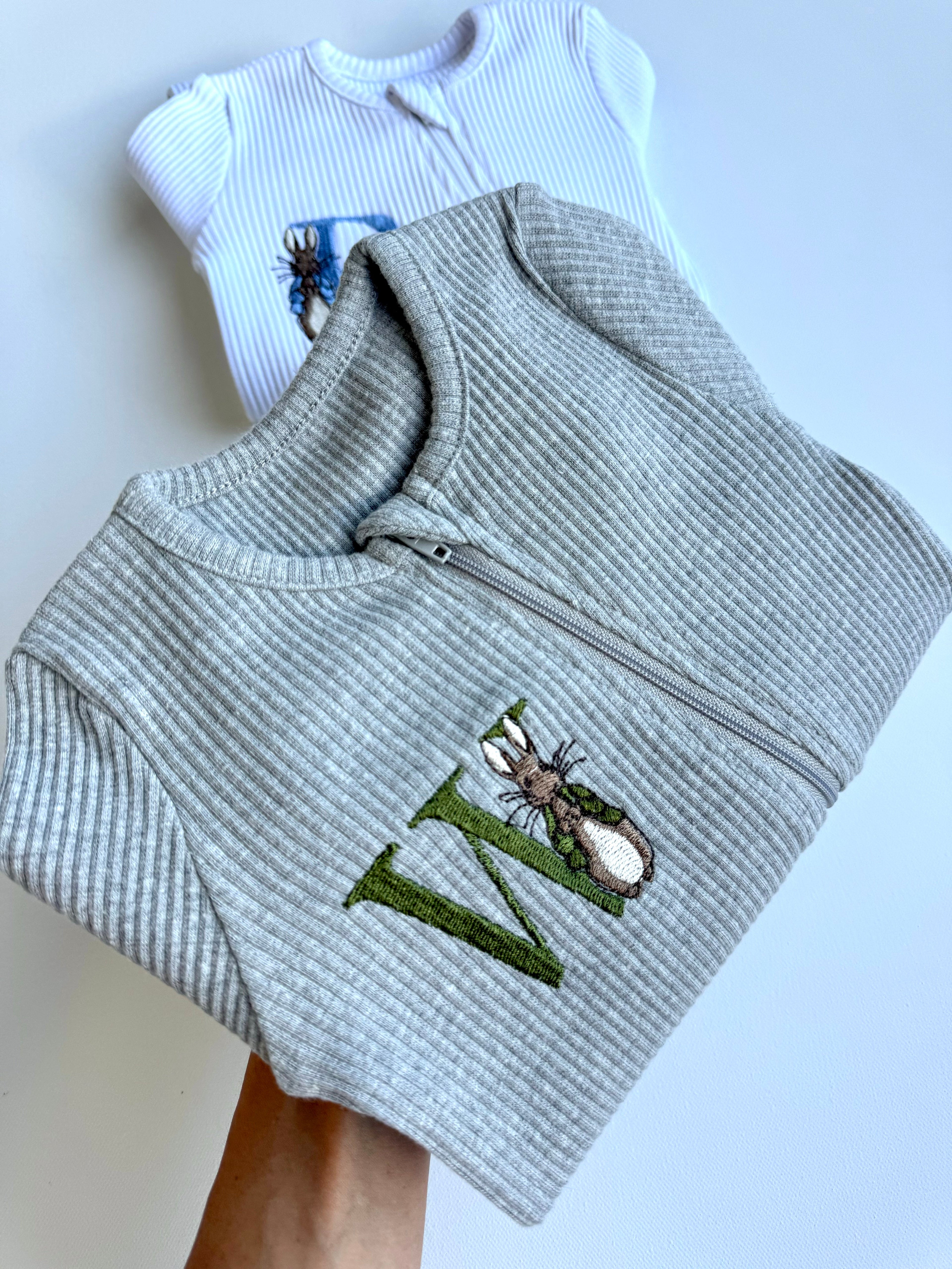 Easter Zip Sleepsuit Design #