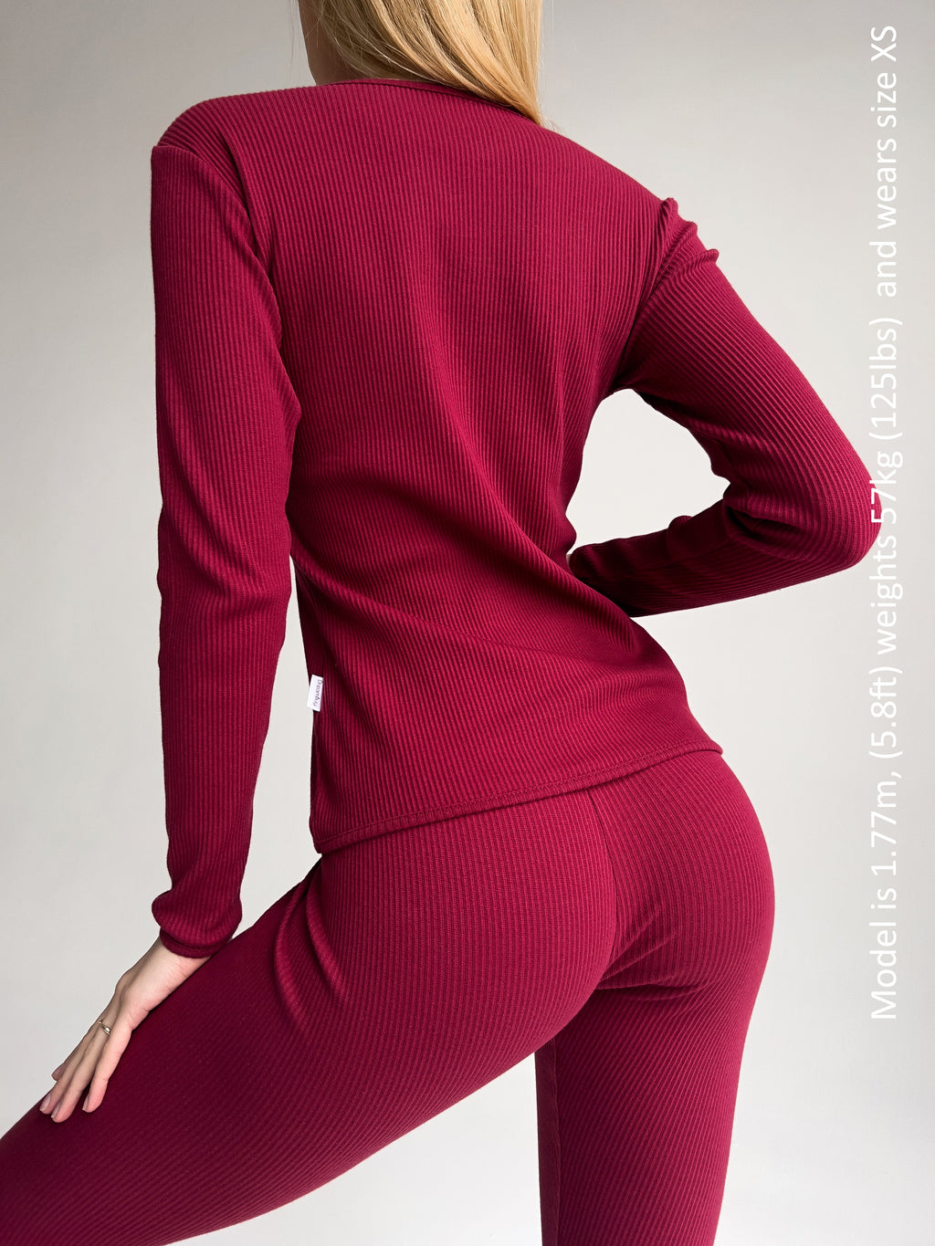 Claret Red Lounge Set - Adult