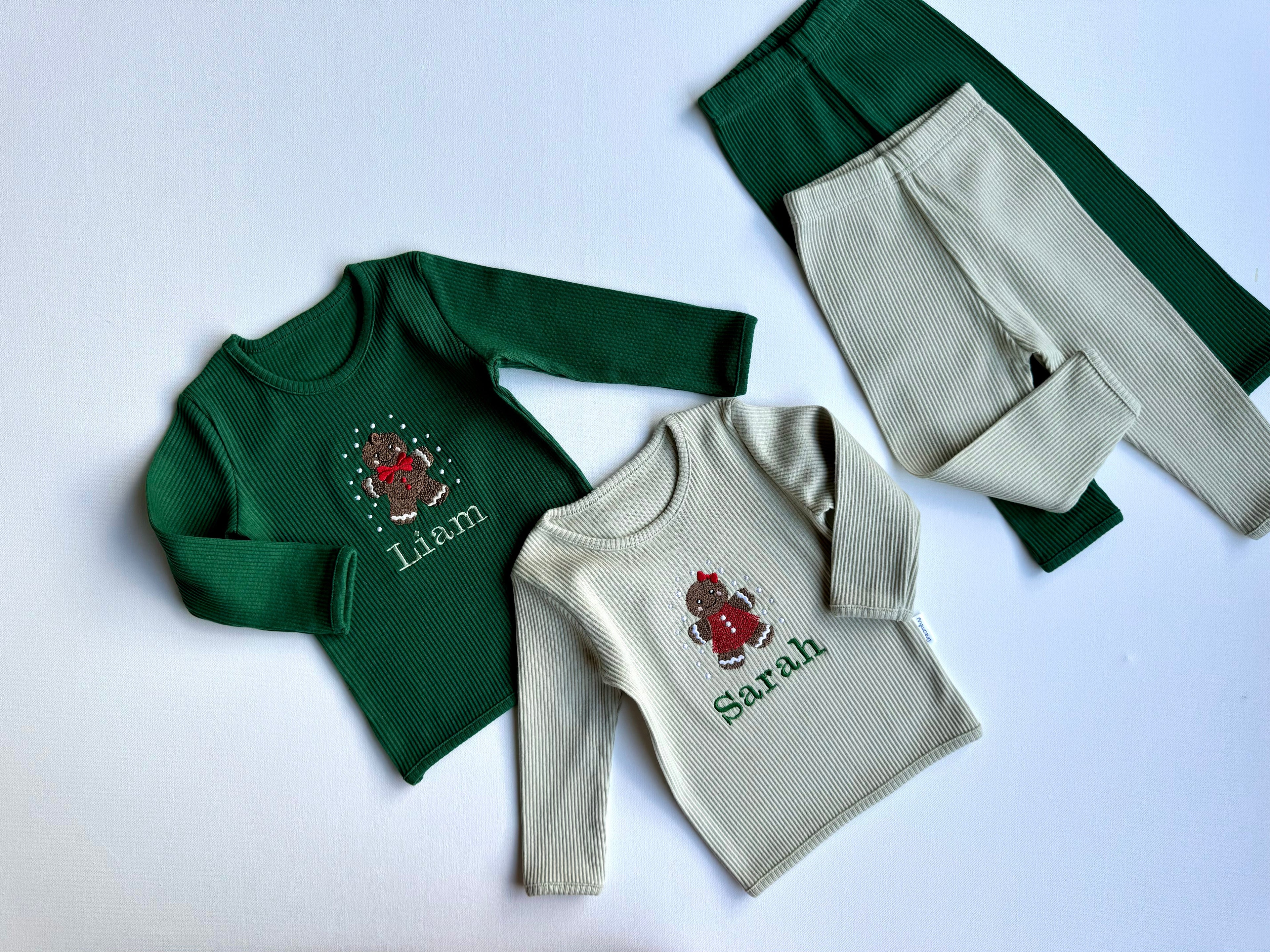 Christmas Gingerbread Man Lounge Set 4-8Y