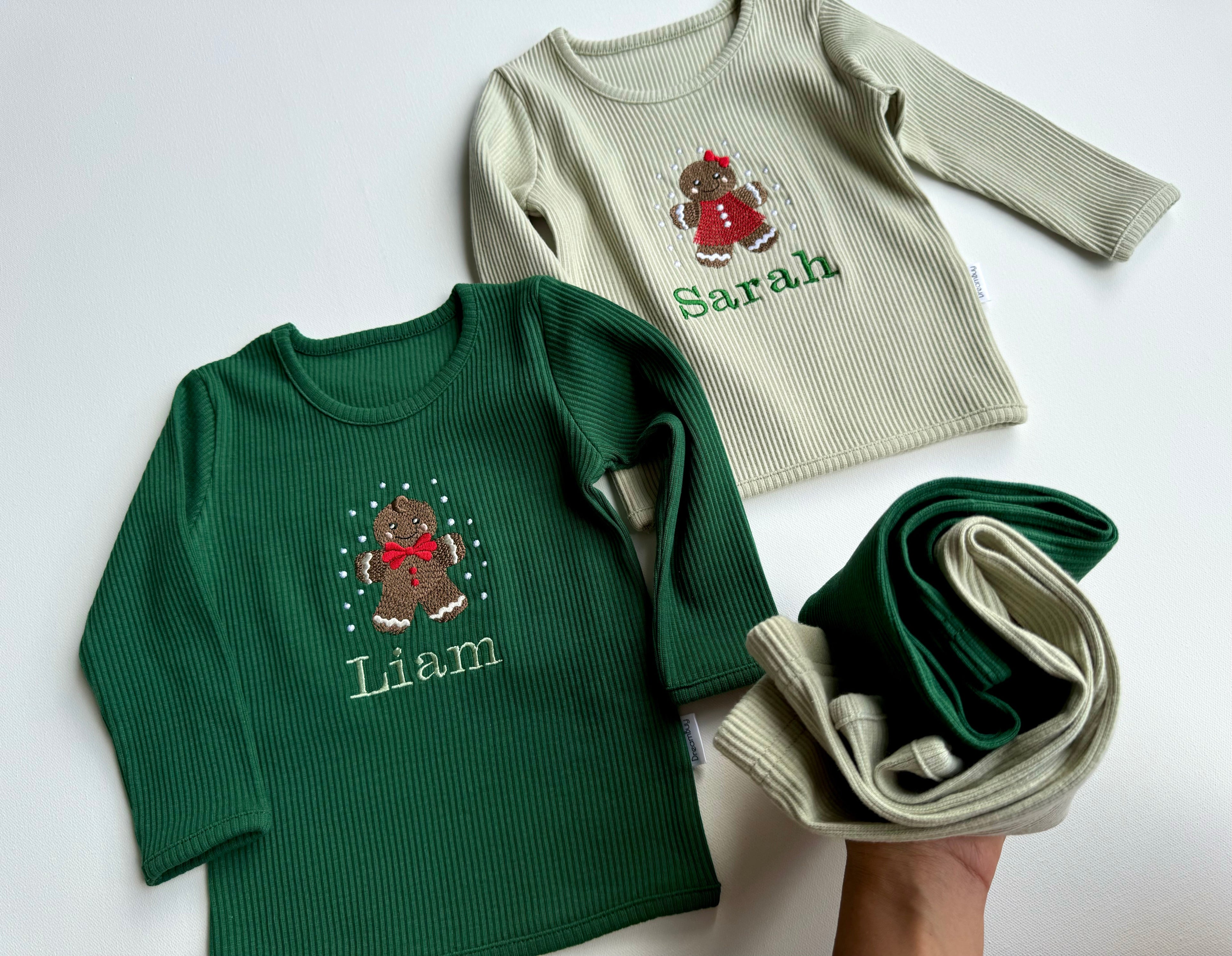 Christmas Gingerbread Man Lounge Set 4-8Y