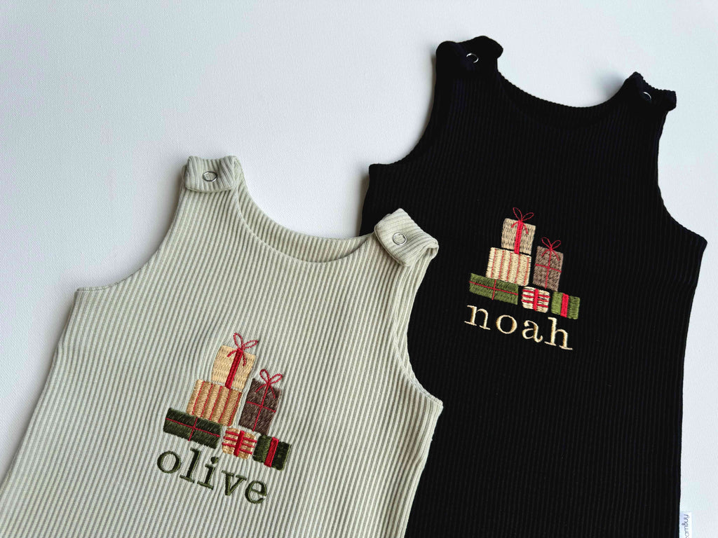 Christmas Giftbox Dungarees 0-3Y