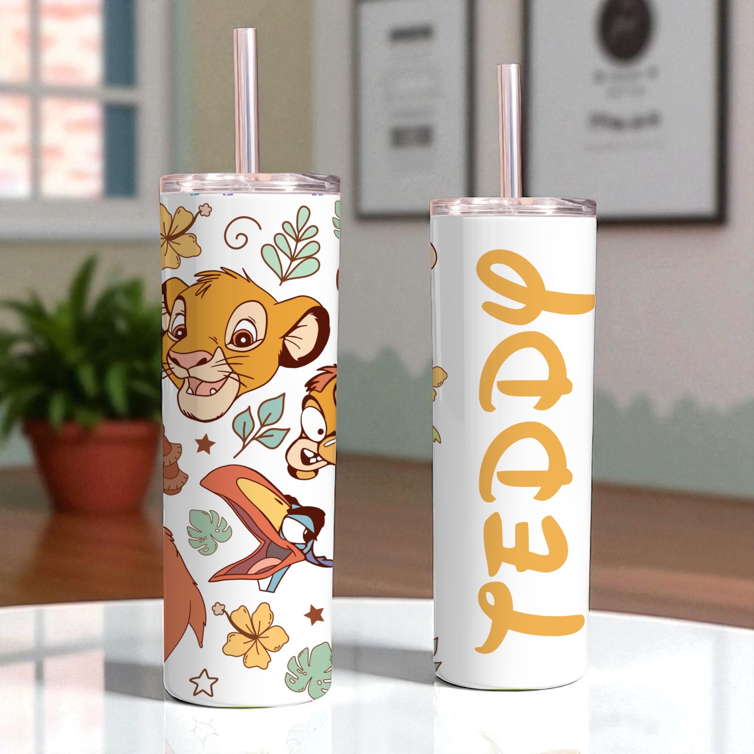 Lion and friends tumblers 15/20oz