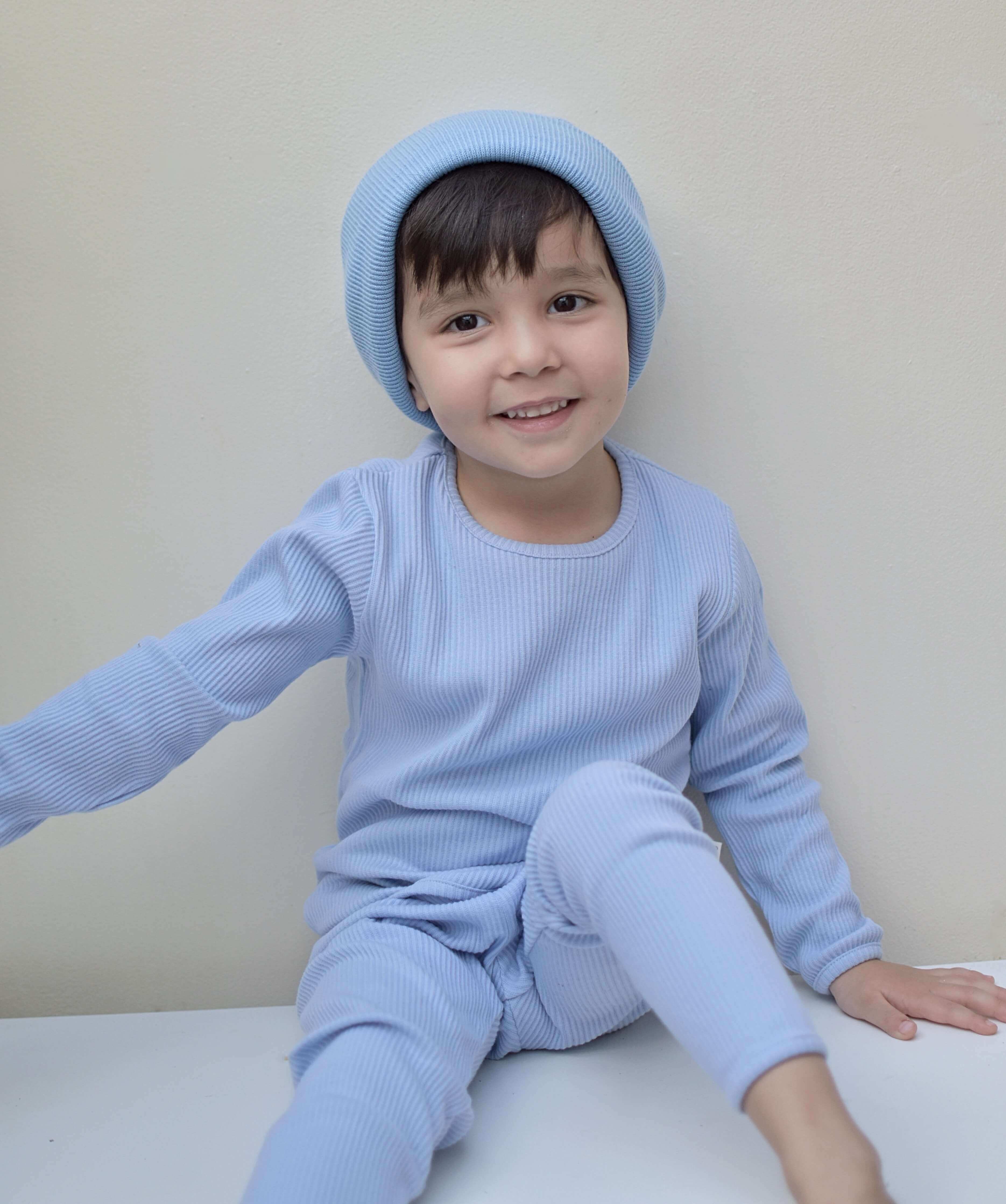 Powder Blue Lounge set - Children's